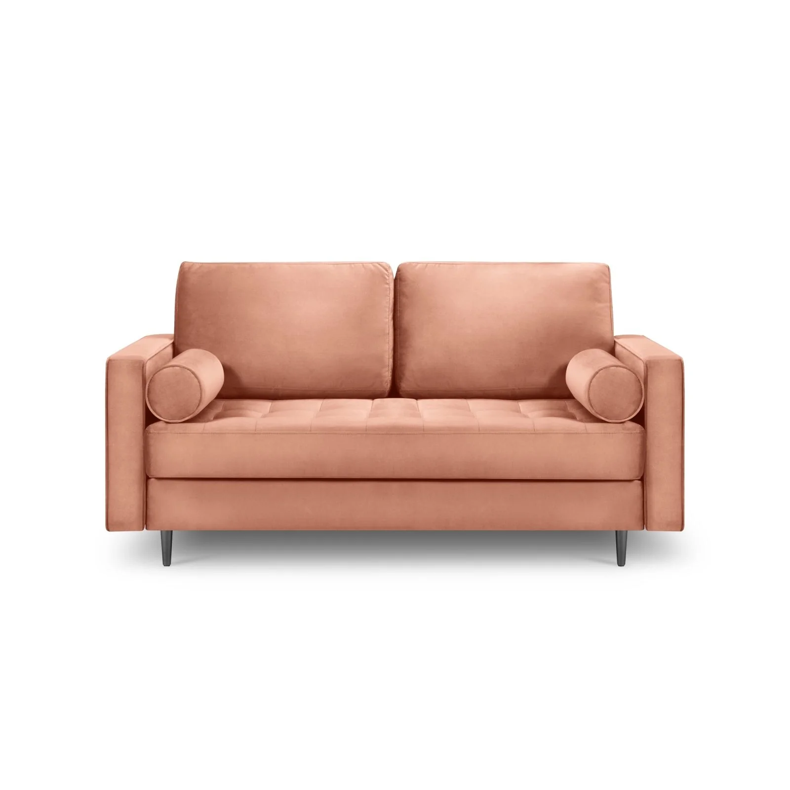 Aspen 2-Sitzer Sofa aus Samt oder Strukturstoff, 174x90x90 cm - Image 98