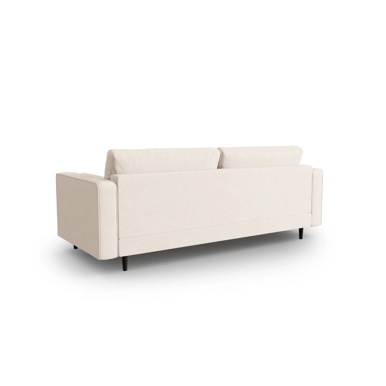 Aspen 3-Sitzer Sofa aus Samt oder Strukturstoff, 219x90x90 cm - Image 103