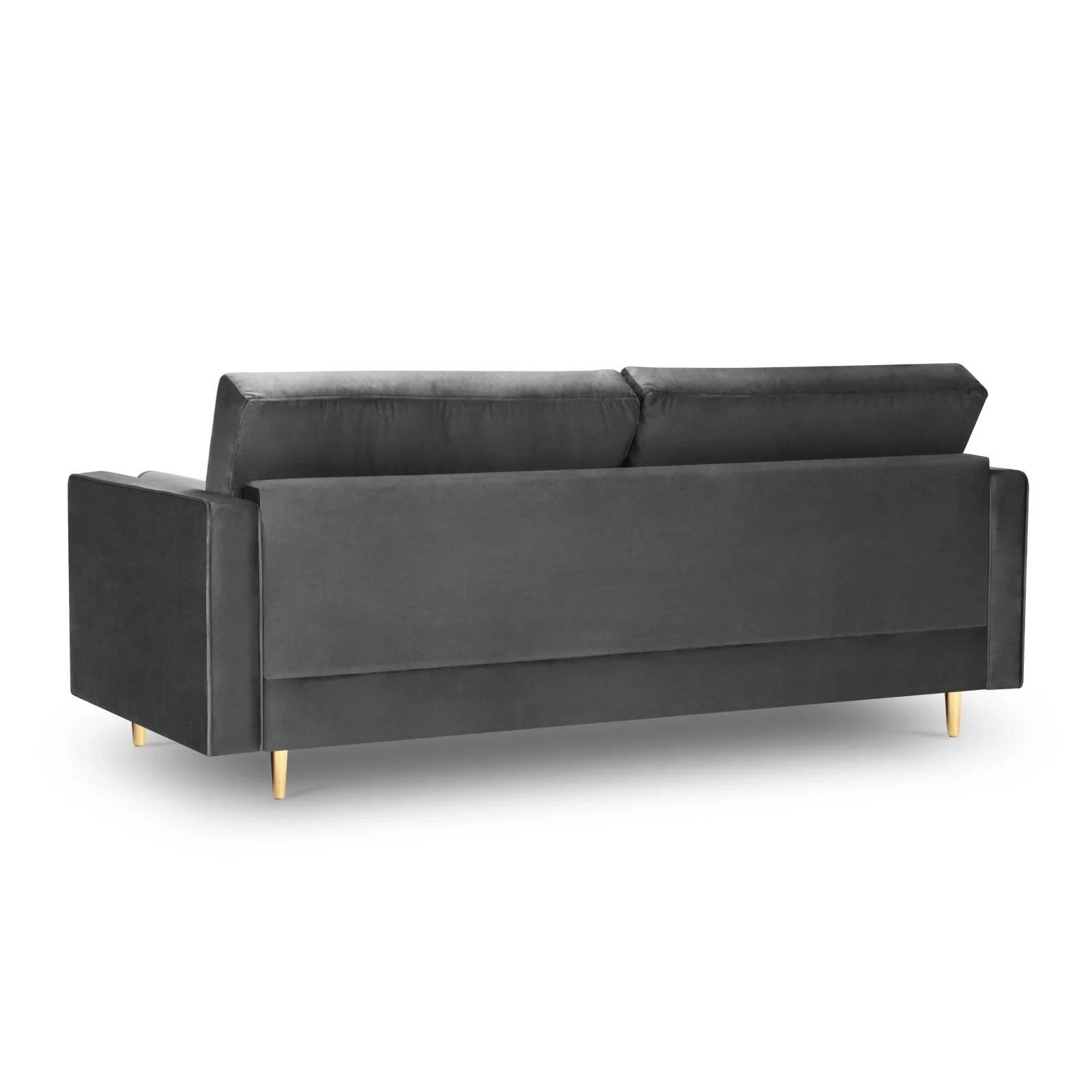 Aspen 3-Sitzer Sofa aus Samt oder Strukturstoff, 219x90x90 cm - Image 33