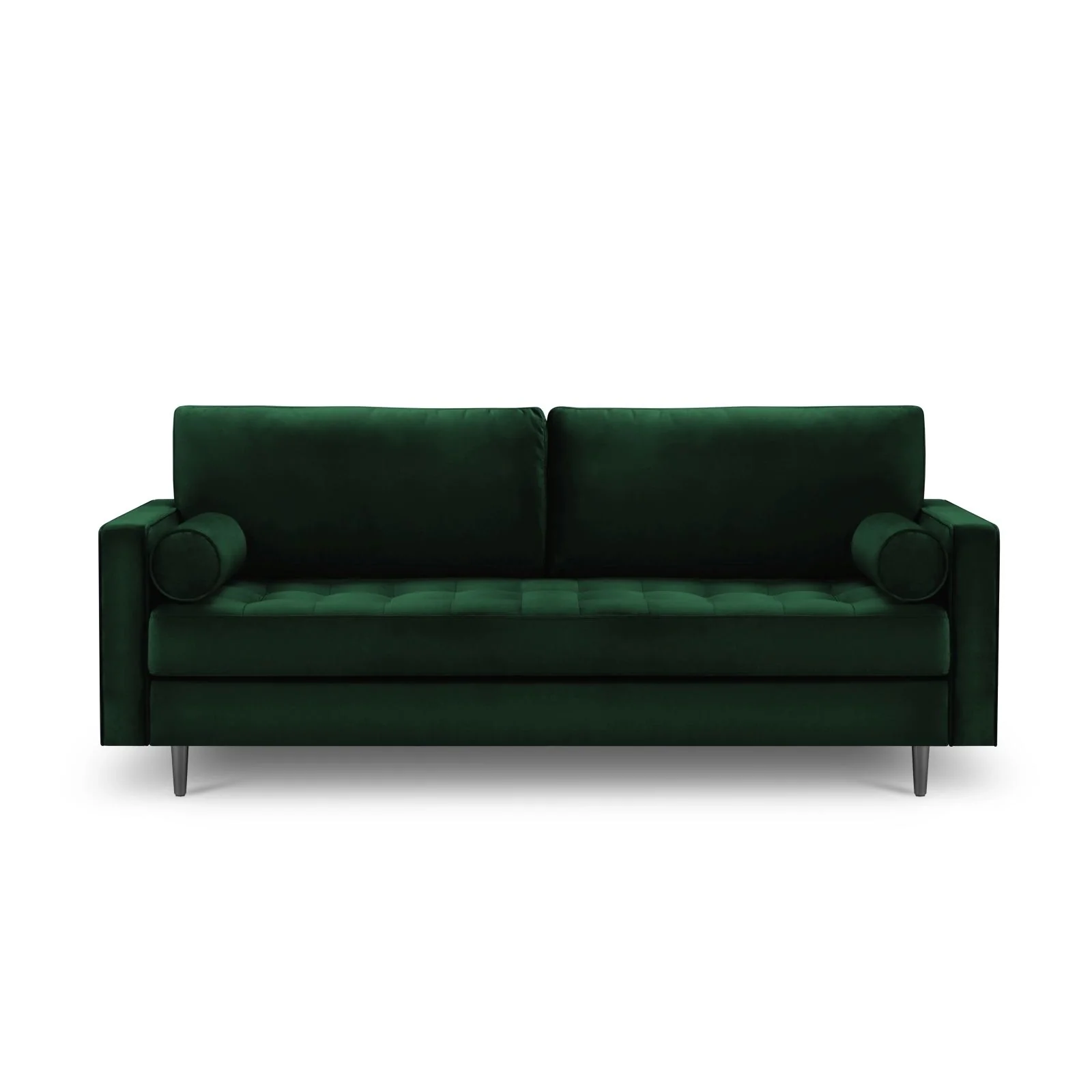Aspen 3-Sitzer Sofa aus Samt oder Strukturstoff, 219x90x90 cm - Image 62