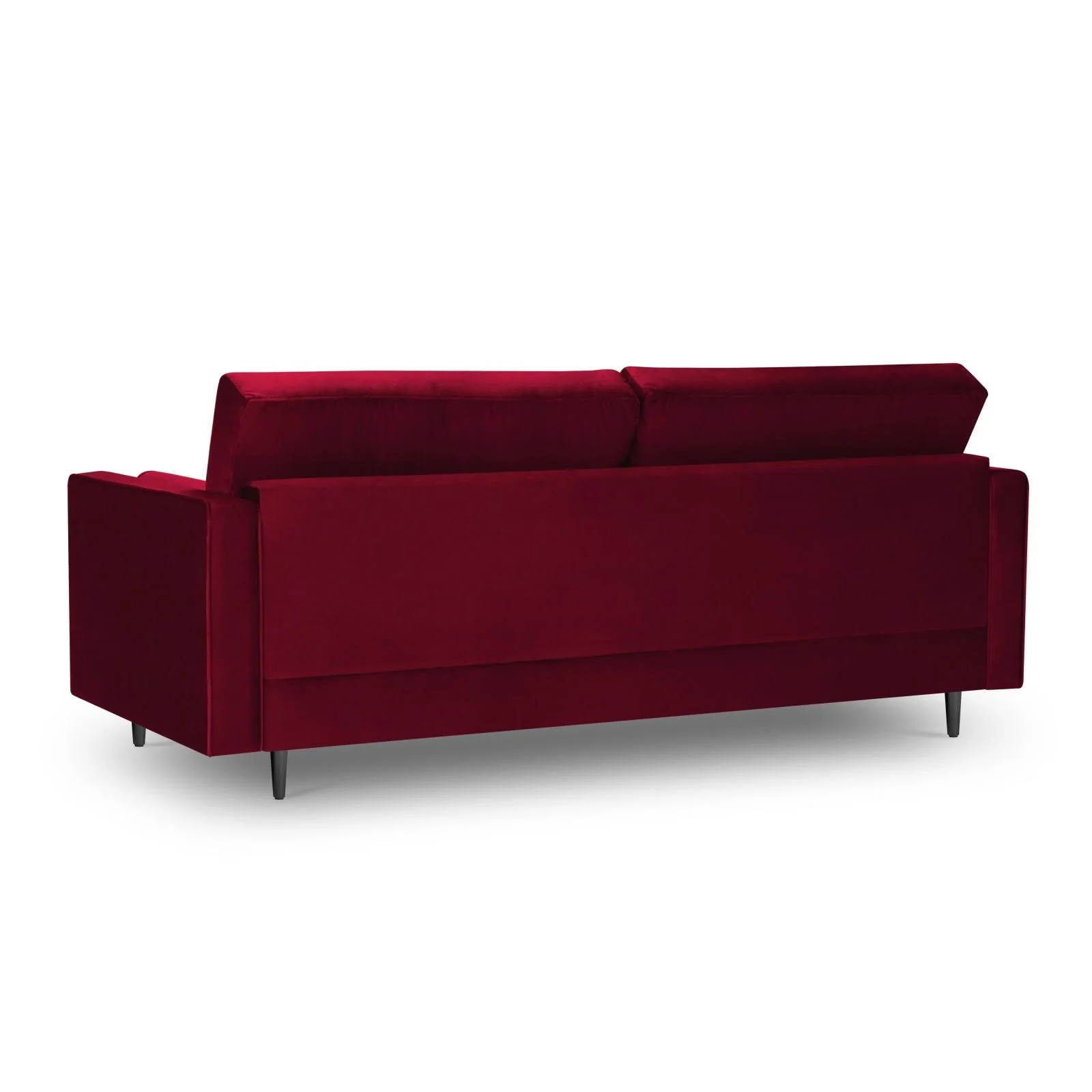 Aspen 3-Sitzer Sofa aus Samt oder Strukturstoff, 219x90x90 cm - Image 68