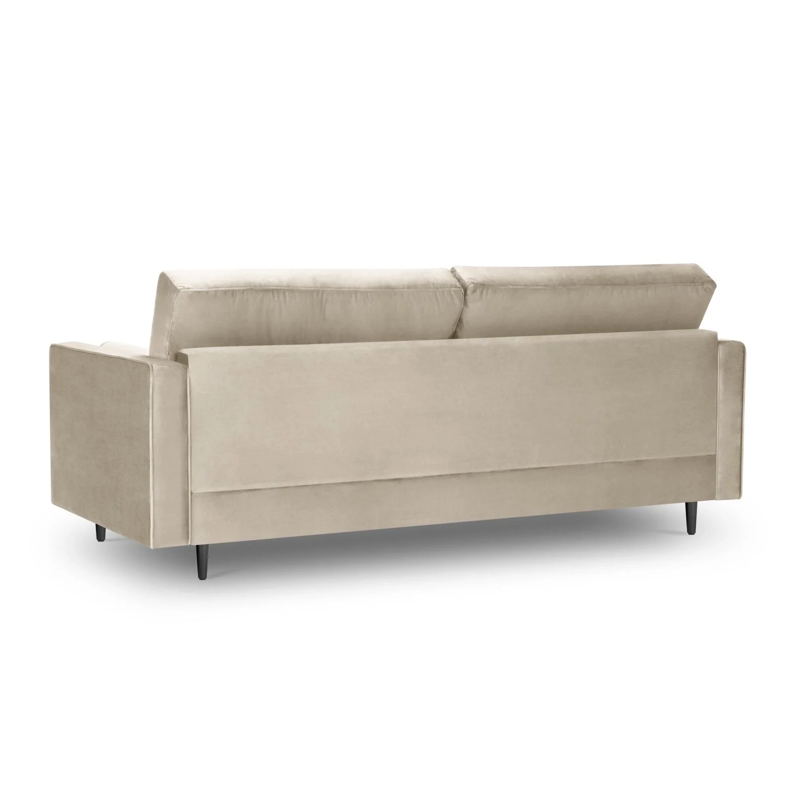Aspen 3-Sitzer Sofa aus Samt oder Strukturstoff, 219x90x90 cm - Image 73