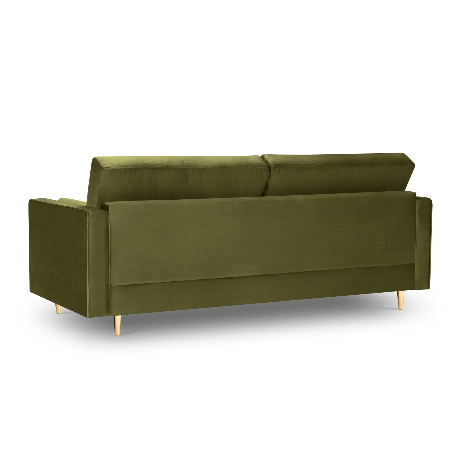 Aspen 3-Sitzer Sofa aus Samt oder Strukturstoff, 219x90x90 cm - Image 8