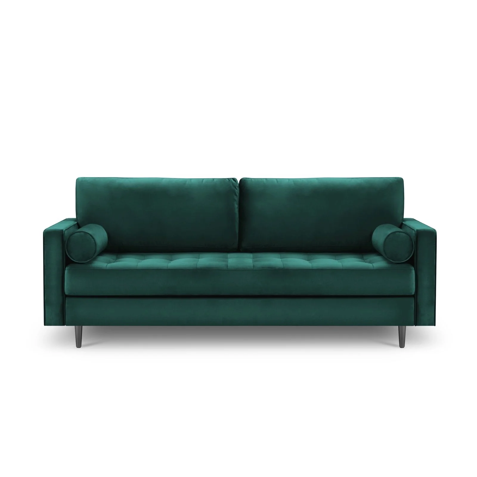 Aspen 3-Sitzer Sofa aus Samt oder Strukturstoff, 219x90x90 cm - Image 87