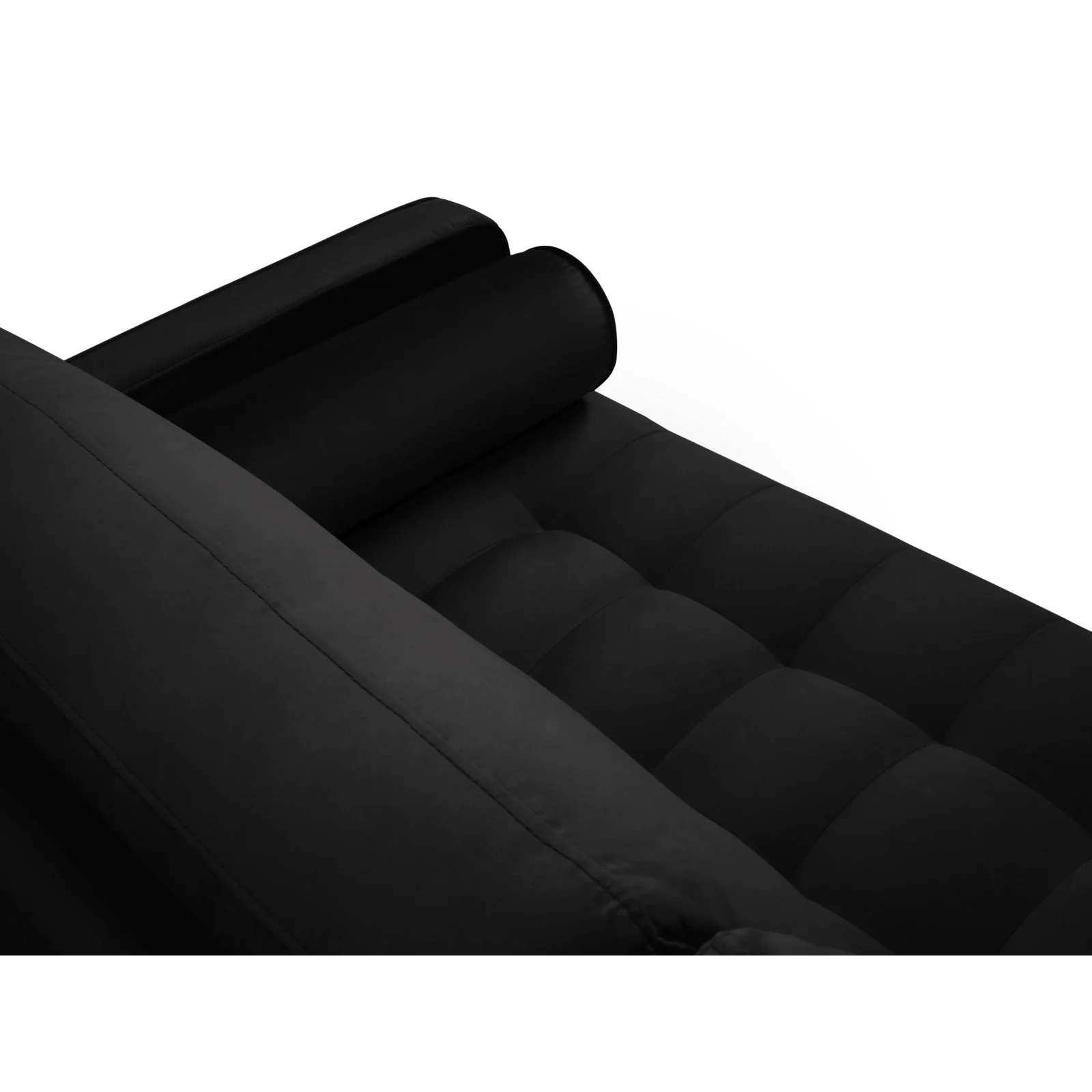 Aspen 3-Sitzer Sofa aus Samt oder Strukturstoff, 219x90x90 cm - Image 94