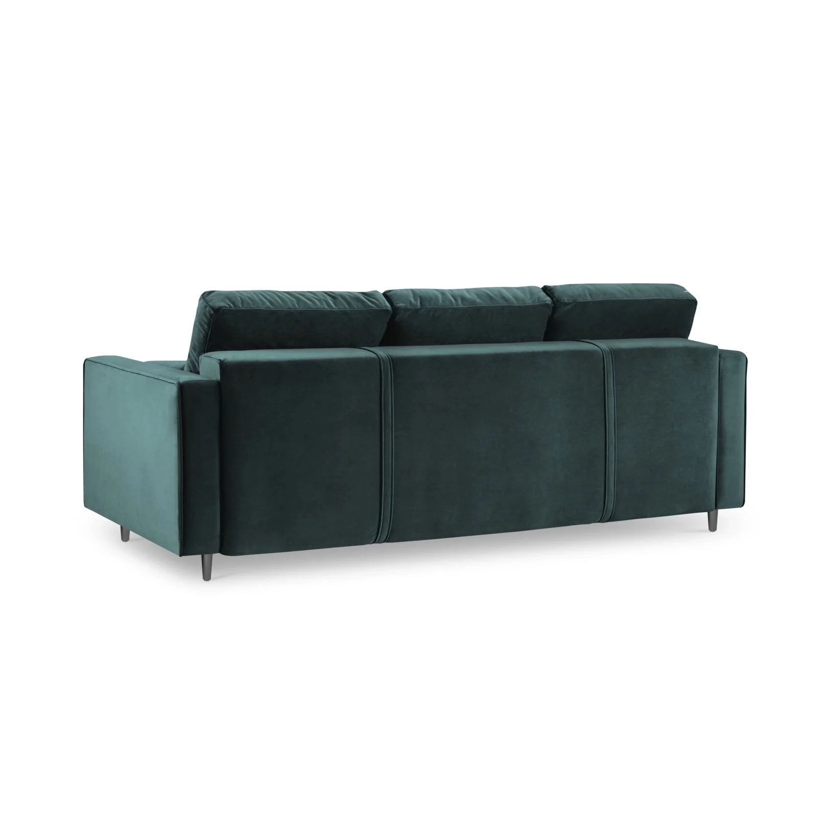 Aspen 3-Sitzer Sofa mit Schlaffunktion und Stauraum, aus Samt oder Strukturstoff, 225x100x96 cm - Image 103