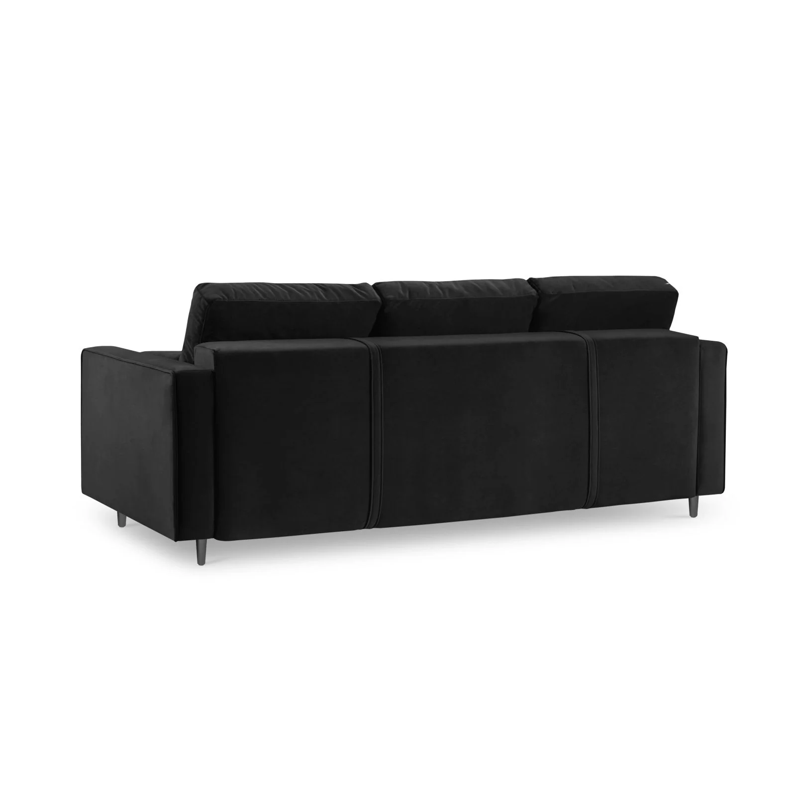 Aspen 3-Sitzer Sofa mit Schlaffunktion und Stauraum, aus Samt oder Strukturstoff, 225x100x96 cm - Image 110