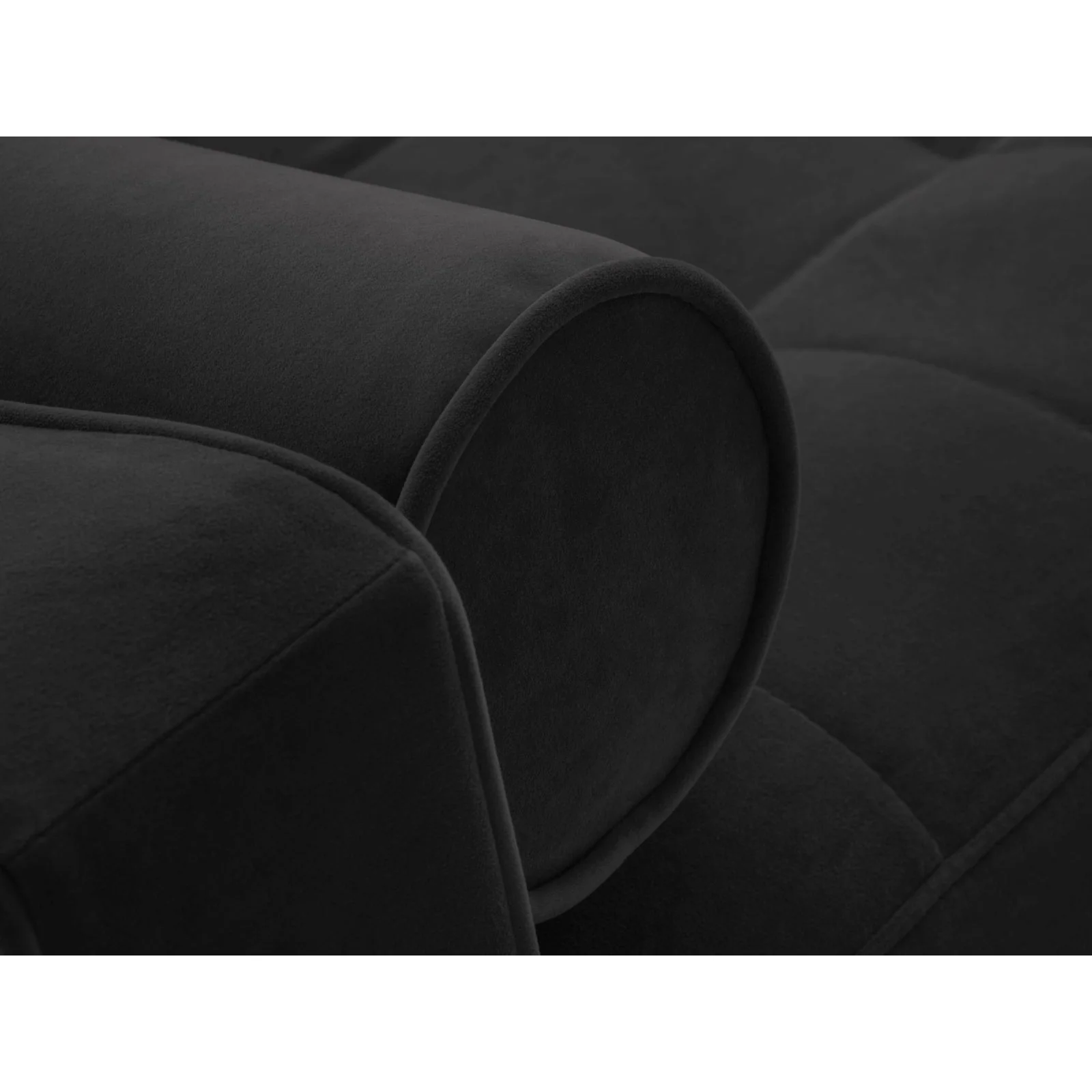 Aspen 3-Sitzer Sofa mit Schlaffunktion und Stauraum, aus Samt oder Strukturstoff, 225x100x96 cm - Image 56