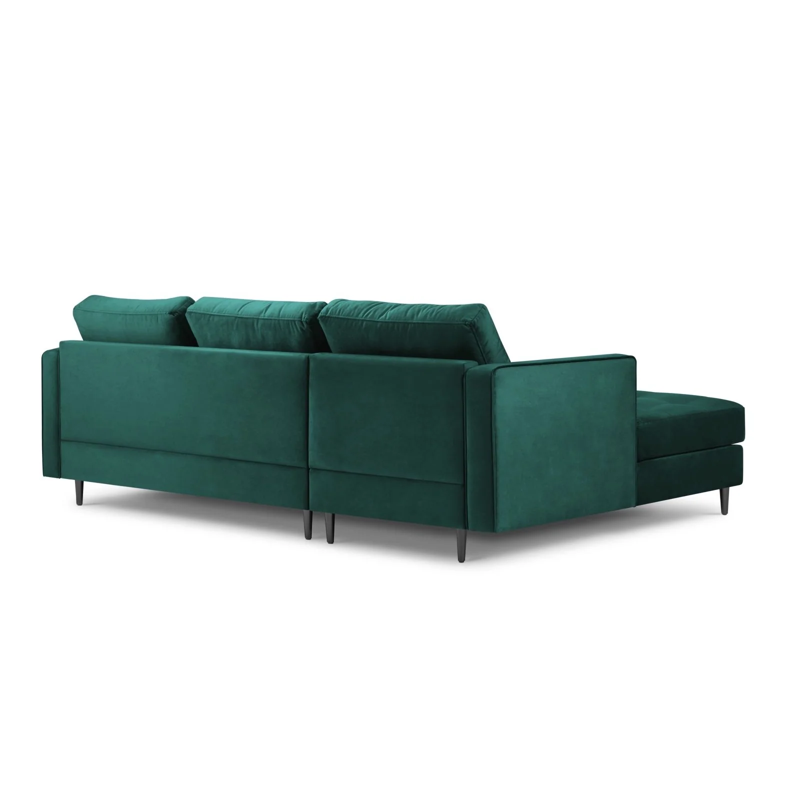 Aspen 4-Sitzer Ecksofa, Linke Seite, aus Samt oder Strukturstoff, 236x170x90 cm - Image 105