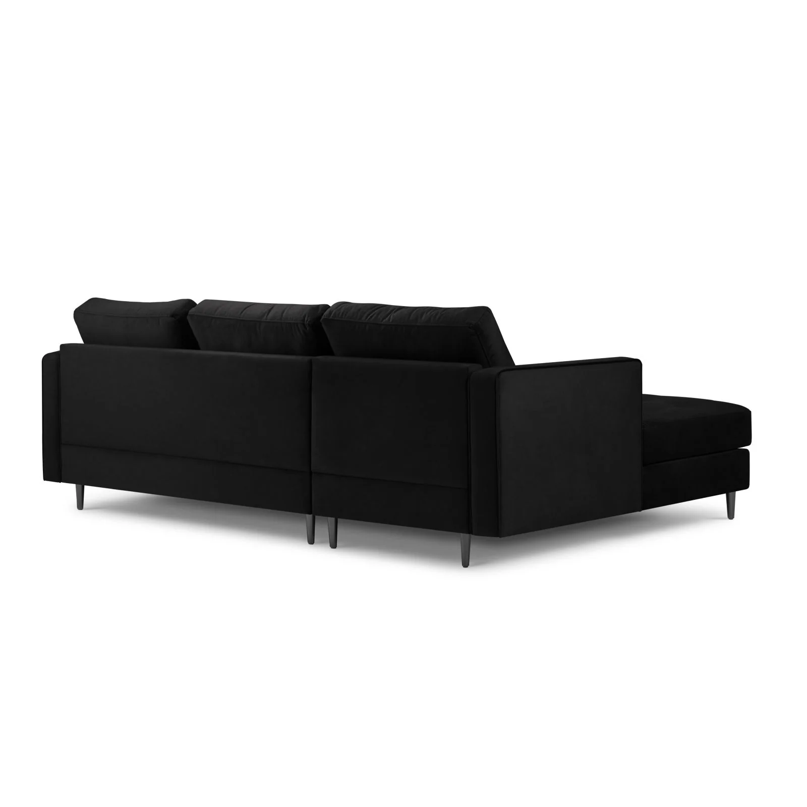 Aspen 4-Sitzer Ecksofa, Linke Seite, aus Samt oder Strukturstoff, 236x170x90 cm - Image 111