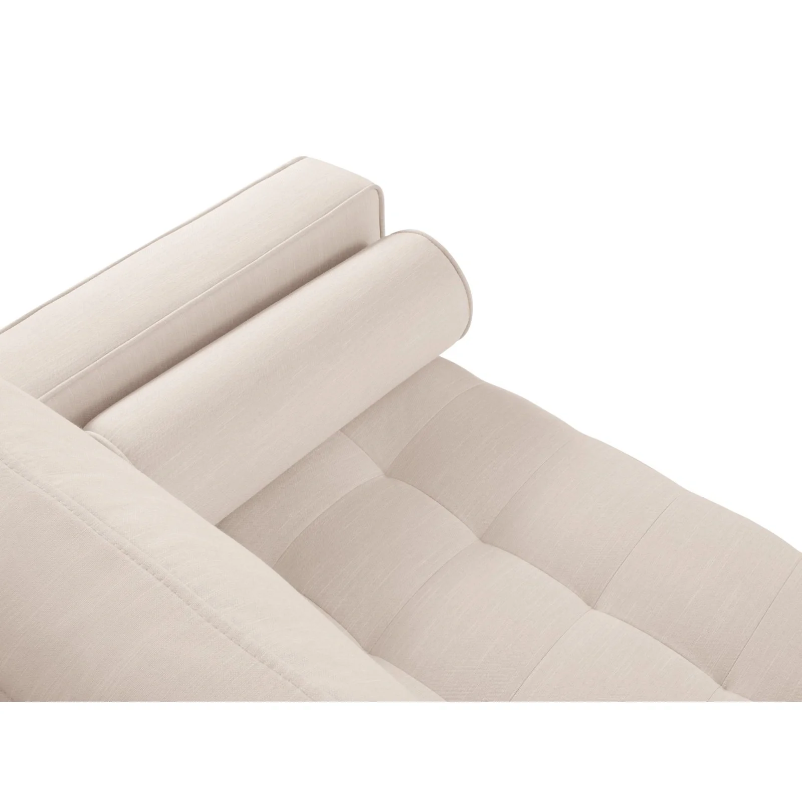 Aspen 4-Sitzer Ecksofa, Linke Seite, aus Samt oder Strukturstoff, 236x170x90 cm - Image 120
