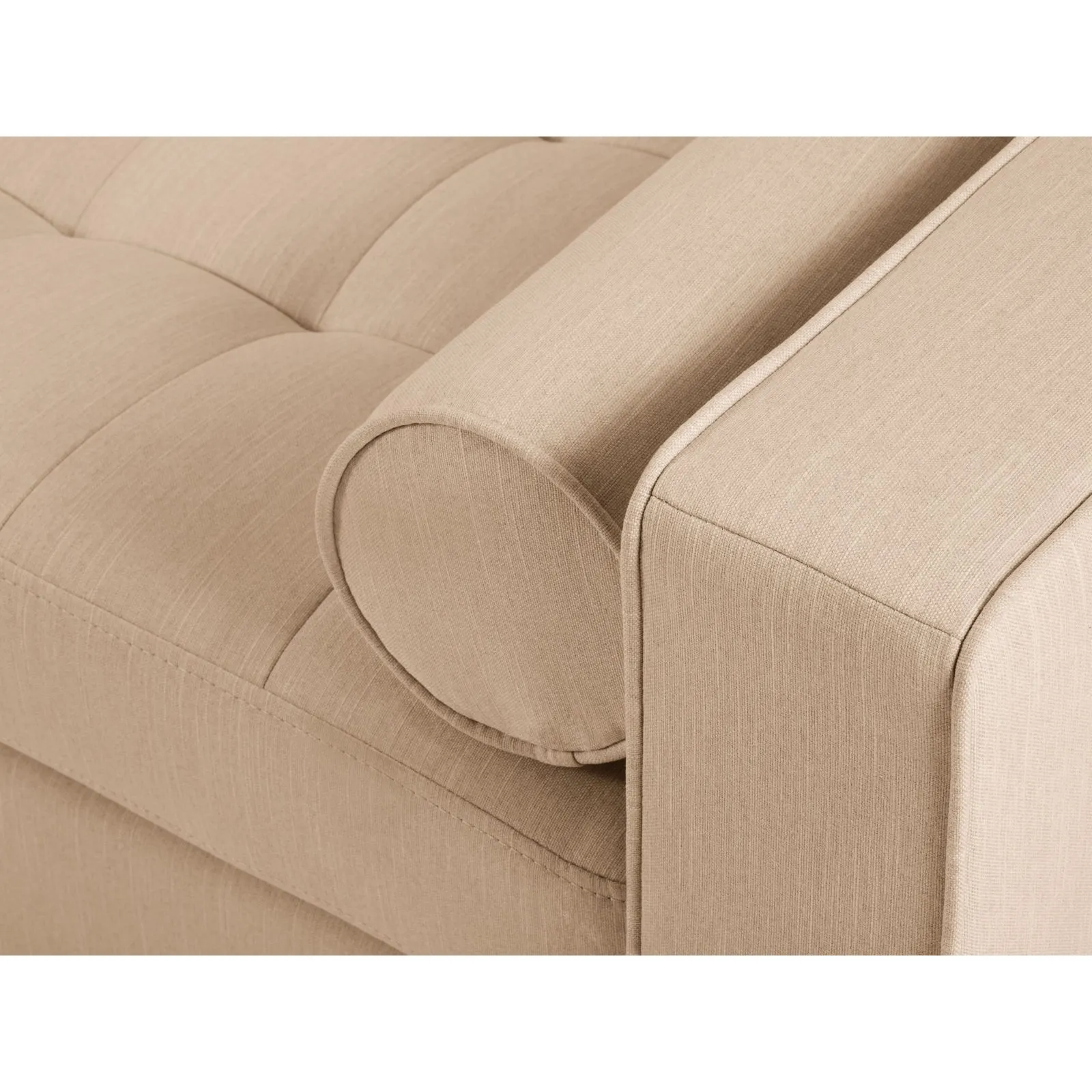 Aspen 4-Sitzer Ecksofa, Linke Seite, aus Samt oder Strukturstoff, 236x170x90 cm - Image 128