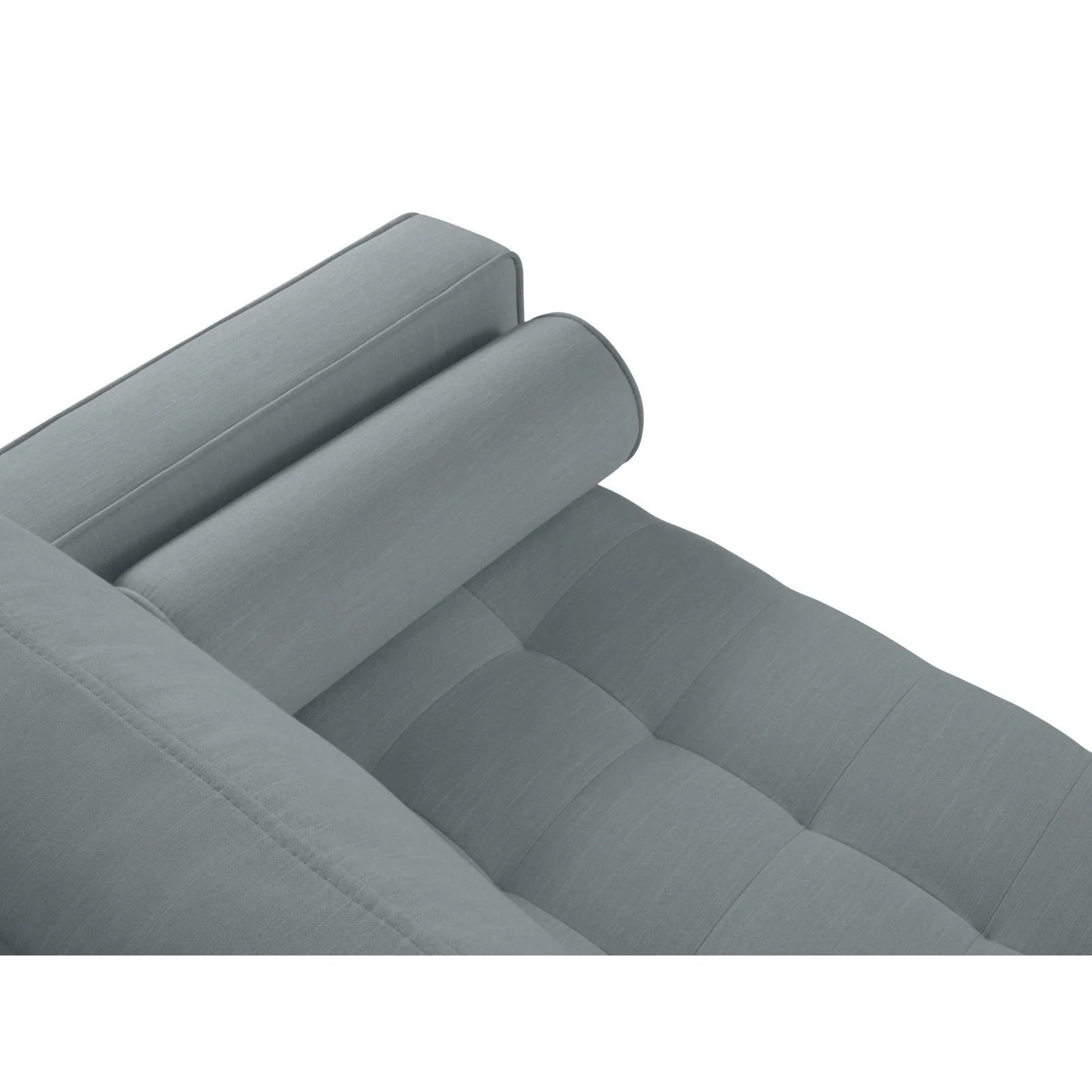 Aspen 4-Sitzer Ecksofa, Linke Seite, aus Samt oder Strukturstoff, 236x170x90 cm - Image 132