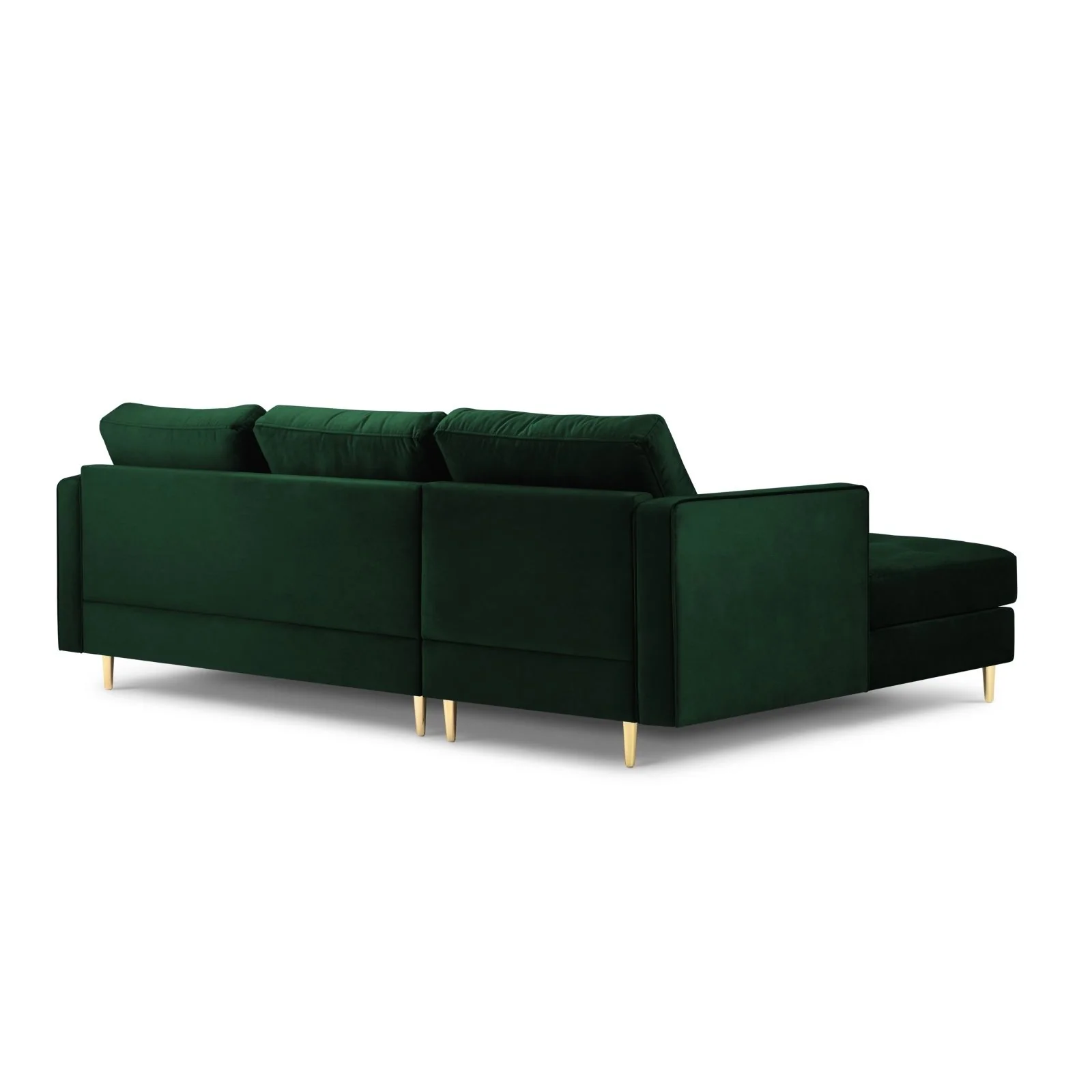 Aspen 4-Sitzer Ecksofa, Linke Seite, aus Samt oder Strukturstoff, 236x170x90 cm - Image 17