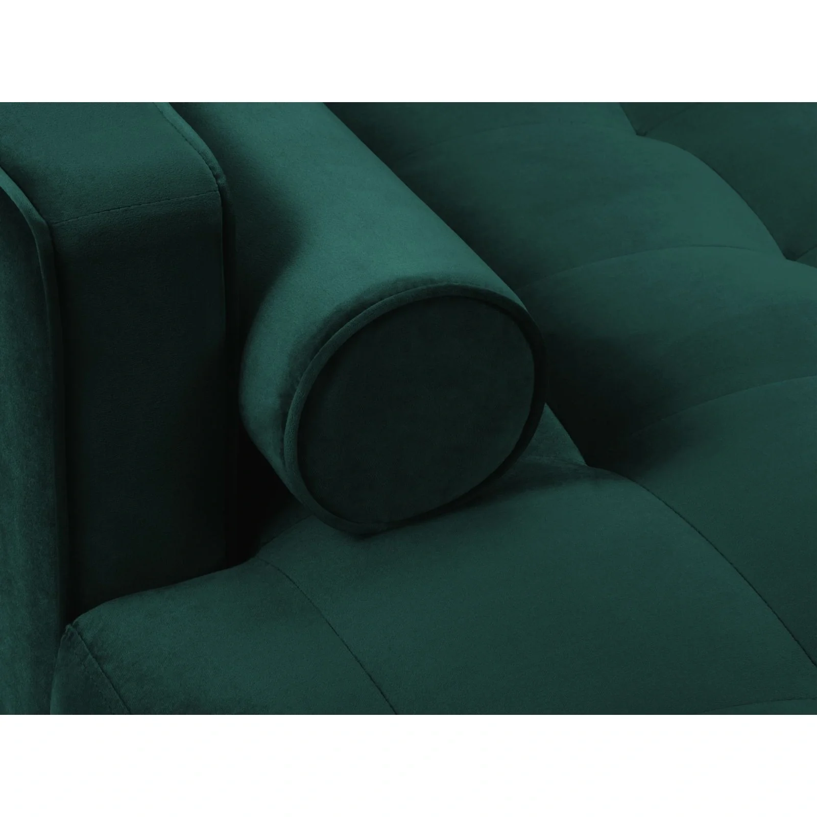 Aspen 4-Sitzer Ecksofa, Linke Seite, aus Samt oder Strukturstoff, 236x170x90 cm - Image 45