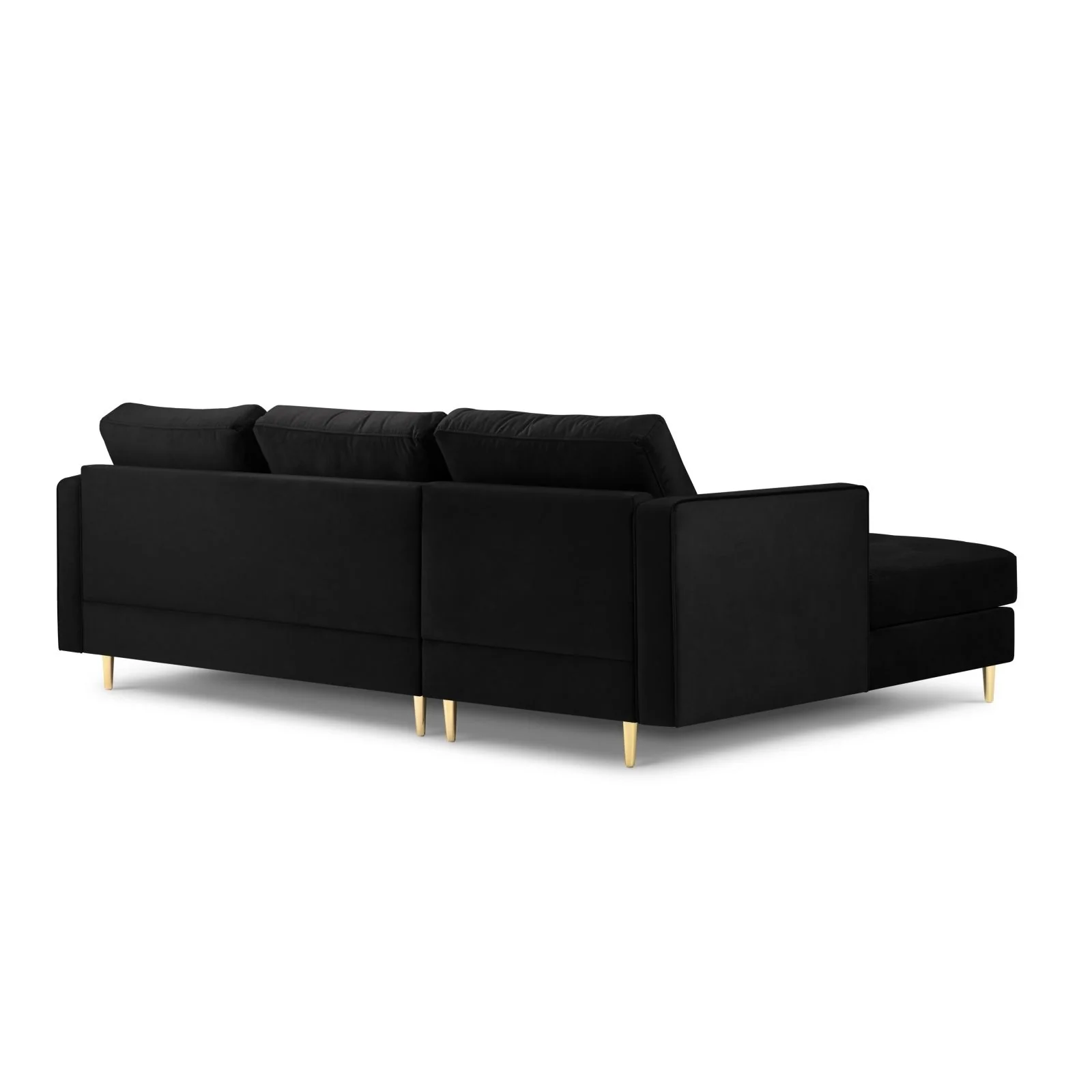 Aspen 4-Sitzer Ecksofa, Linke Seite, aus Samt oder Strukturstoff, 236x170x90 cm - Image 52