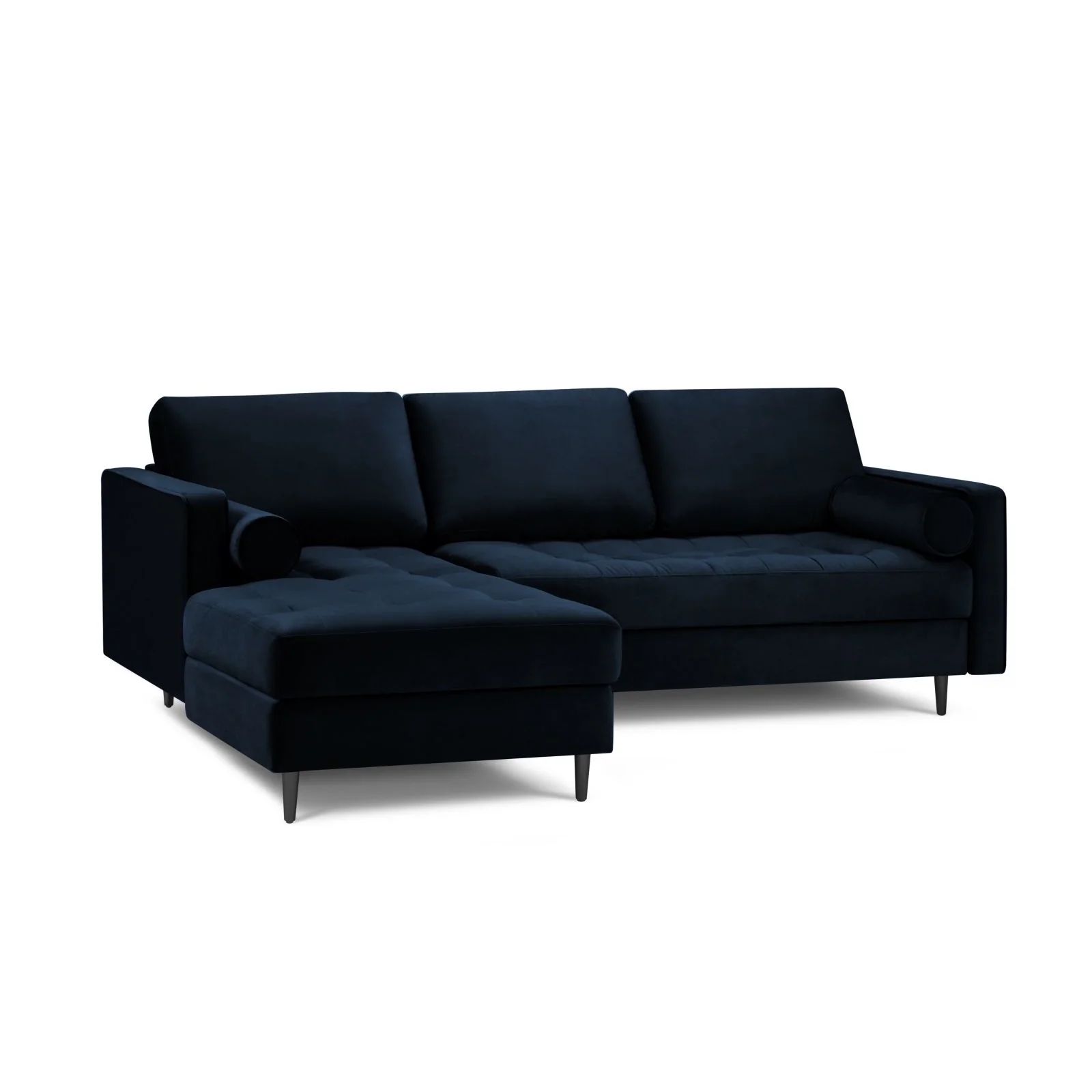 Aspen 4-Sitzer Ecksofa, Linke Seite, aus Samt oder Strukturstoff, 236x170x90 cm - Image 60
