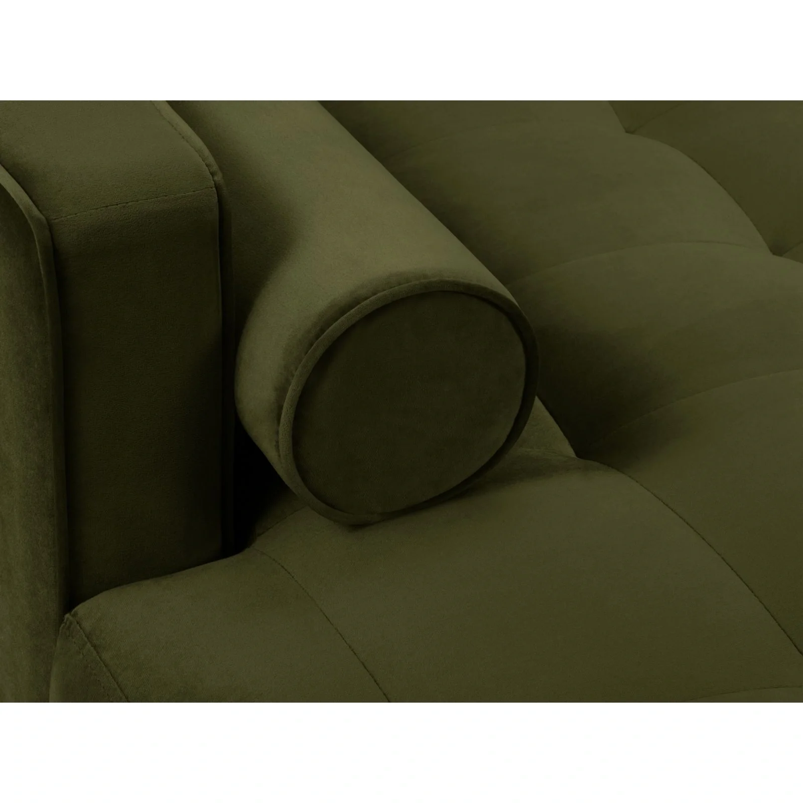 Aspen 4-Sitzer Ecksofa, Linke Seite, aus Samt oder Strukturstoff, 236x170x90 cm - Image 69