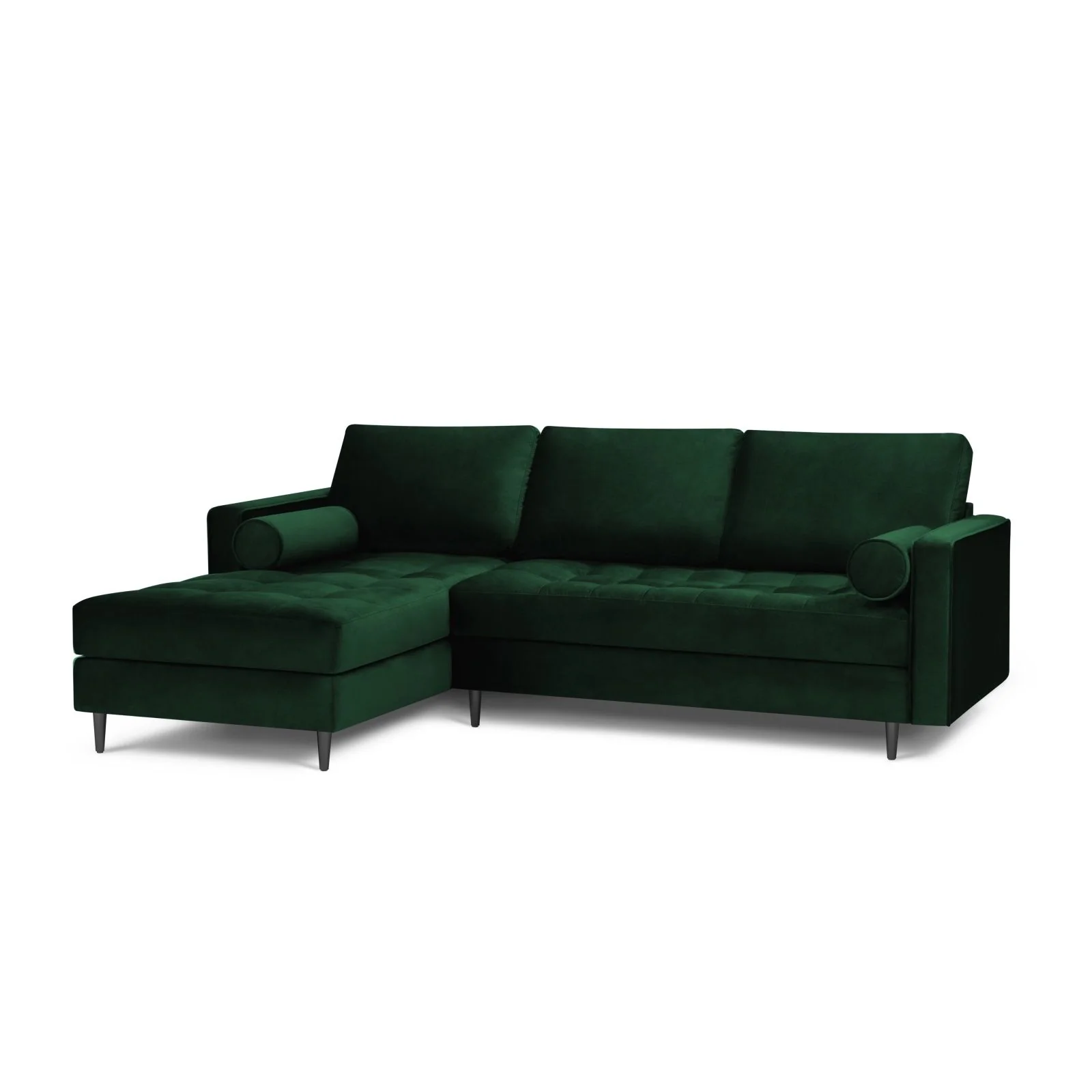 Aspen 4-Sitzer Ecksofa, Linke Seite, aus Samt oder Strukturstoff, 236x170x90 cm - Image 74