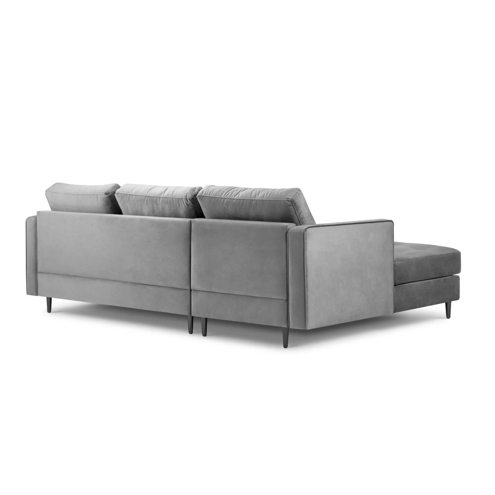 Aspen 4-Sitzer Ecksofa, Linke Seite, aus Samt oder Strukturstoff, 236x170x90 cm - Image 93