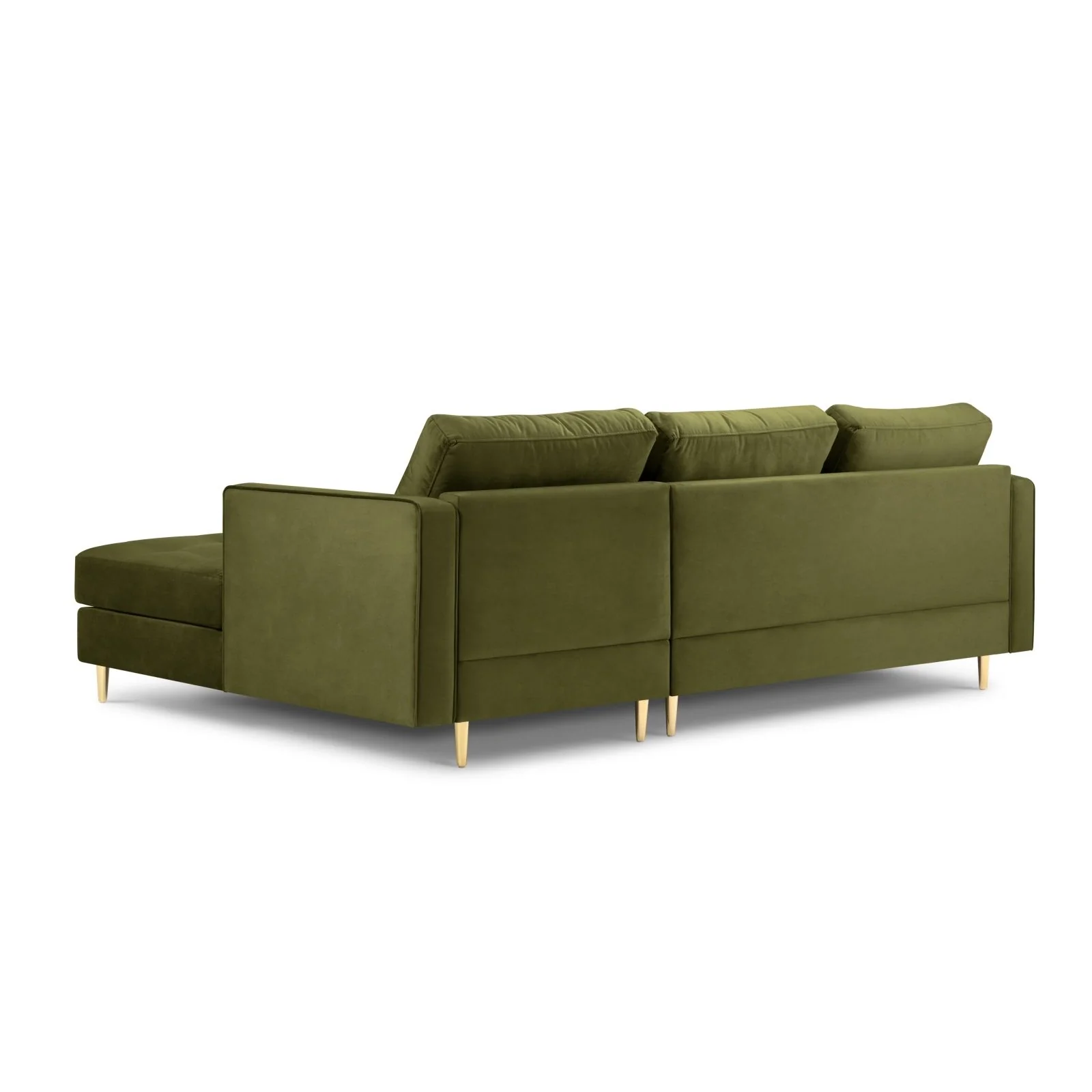 Aspen 4-Sitzer Ecksofa, Rechte Seite, aus Samt oder Strukturstoff, 236x170x90 cm - Image 11