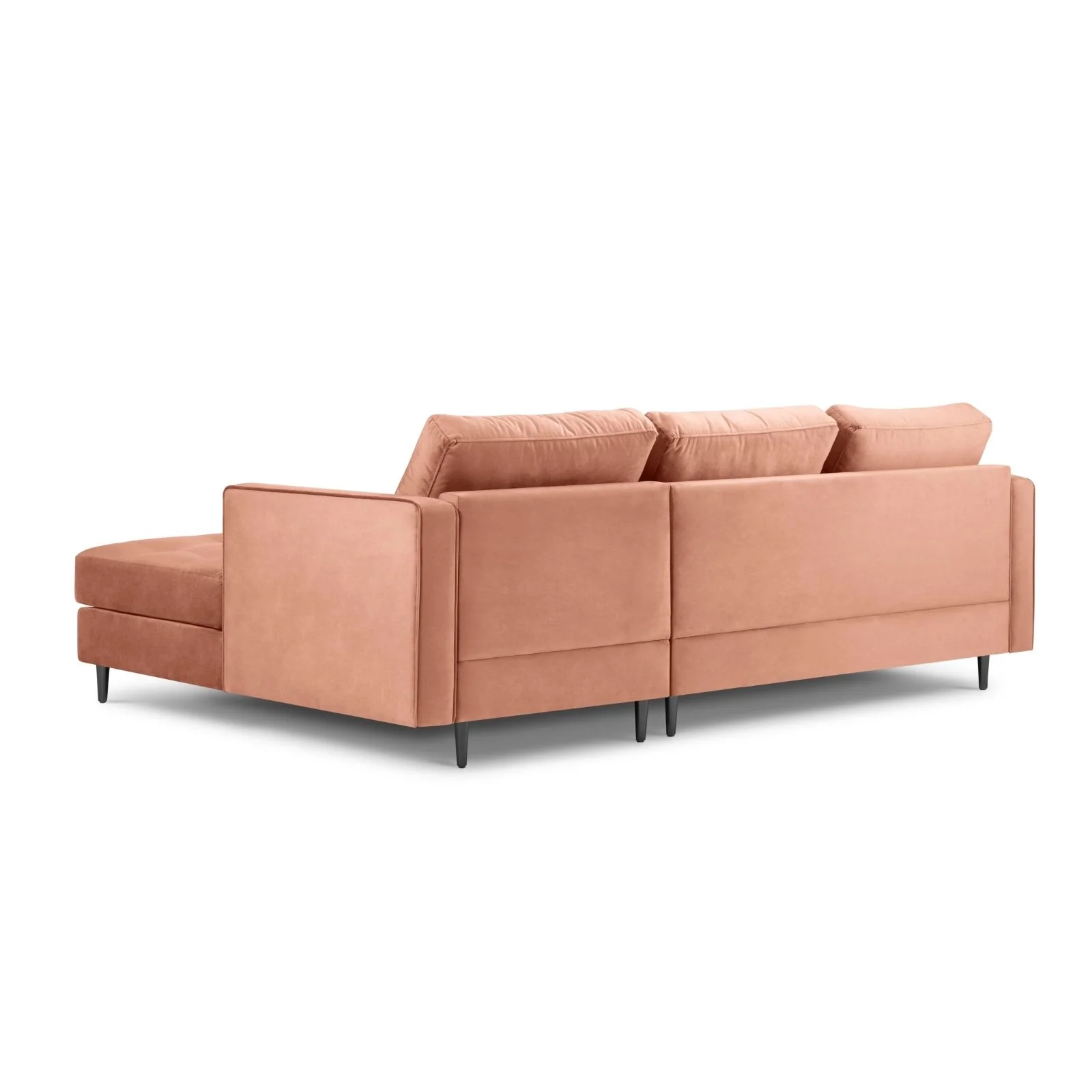 Aspen 4-Sitzer Ecksofa, Rechte Seite, aus Samt oder Strukturstoff, 236x170x90 cm - Image 119