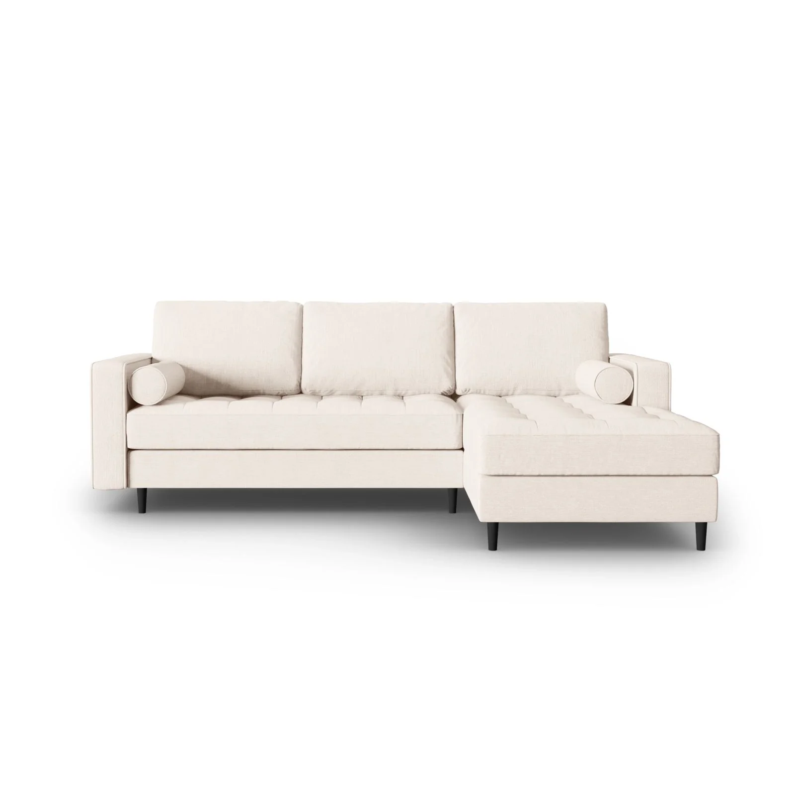 Aspen 4-Sitzer Ecksofa, Rechte Seite, aus Samt oder Strukturstoff, 236x170x90 cm - Image 123