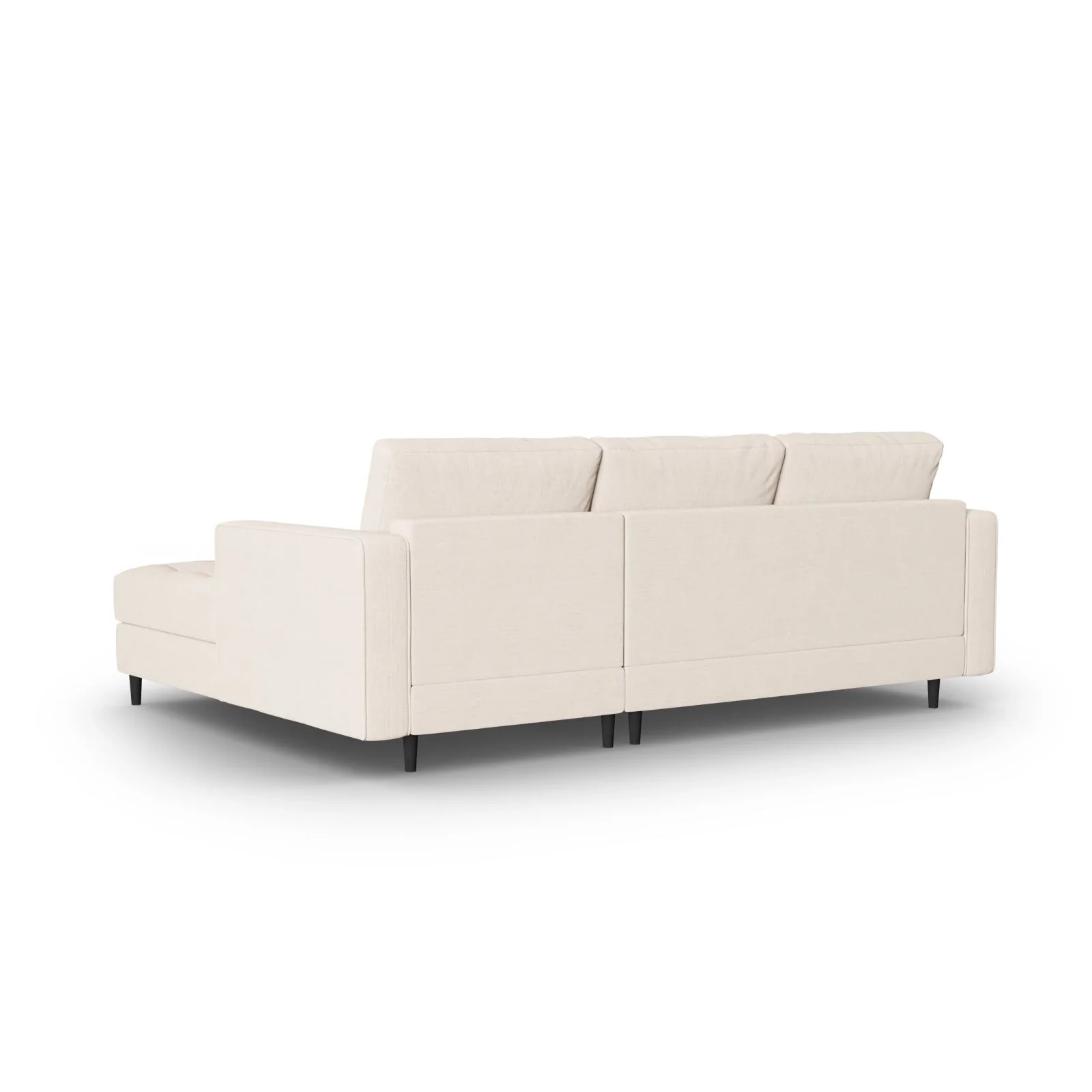 Aspen 4-Sitzer Ecksofa, Rechte Seite, aus Samt oder Strukturstoff, 236x170x90 cm - Image 126