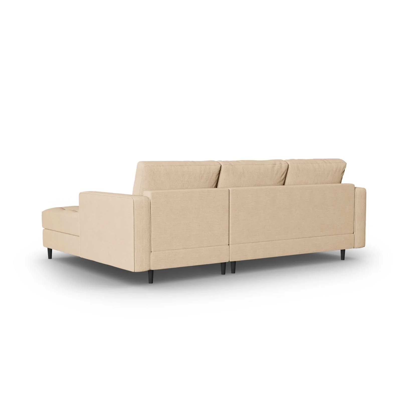 Aspen 4-Sitzer Ecksofa, Rechte Seite, aus Samt oder Strukturstoff, 236x170x90 cm - Image 132