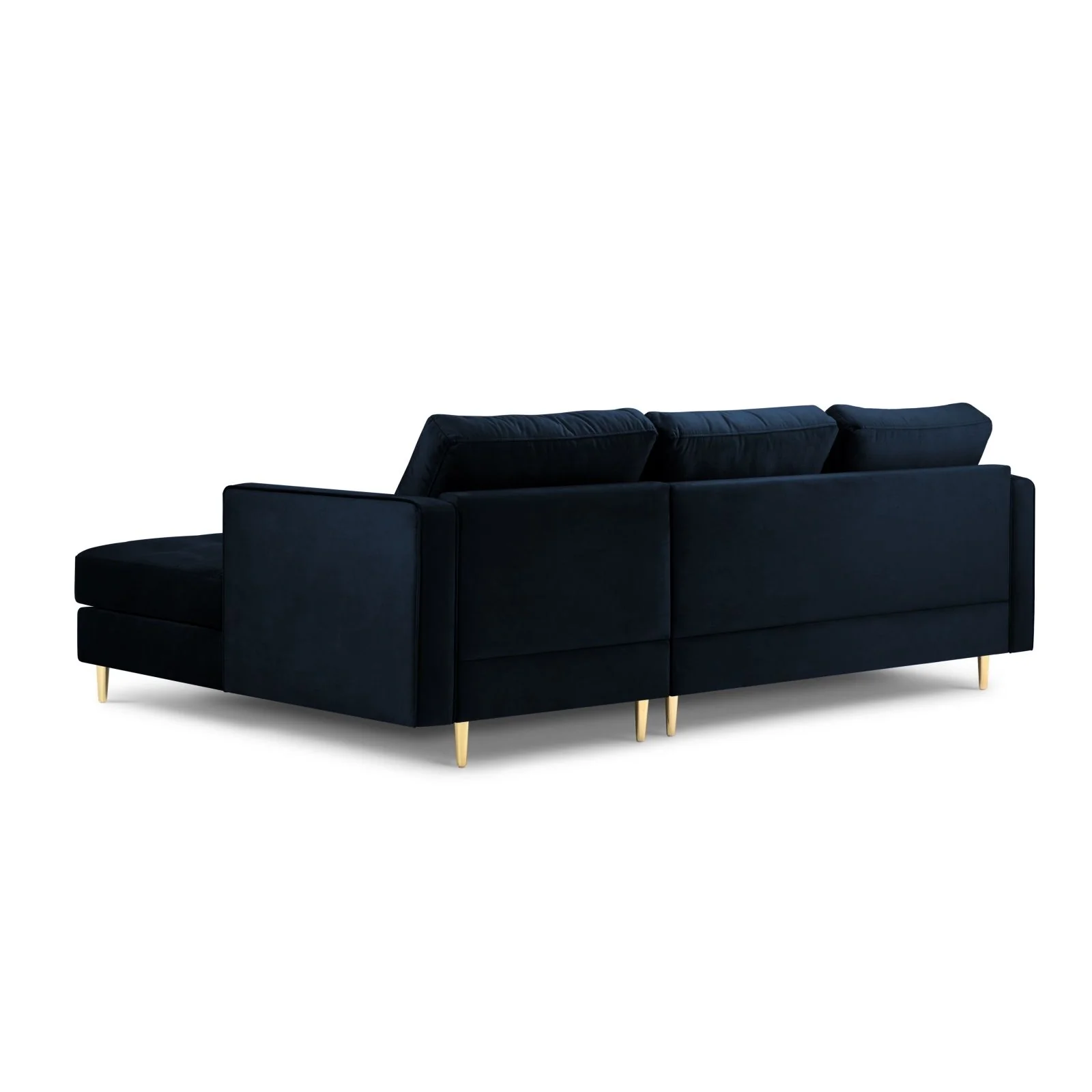 Aspen 4-Sitzer Ecksofa, Rechte Seite, aus Samt oder Strukturstoff, 236x170x90 cm - Image 5