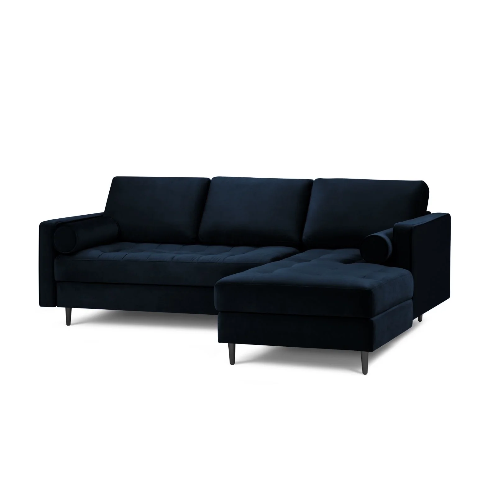 Aspen 4-Sitzer Ecksofa, Rechte Seite, aus Samt oder Strukturstoff, 236x170x90 cm - Image 63