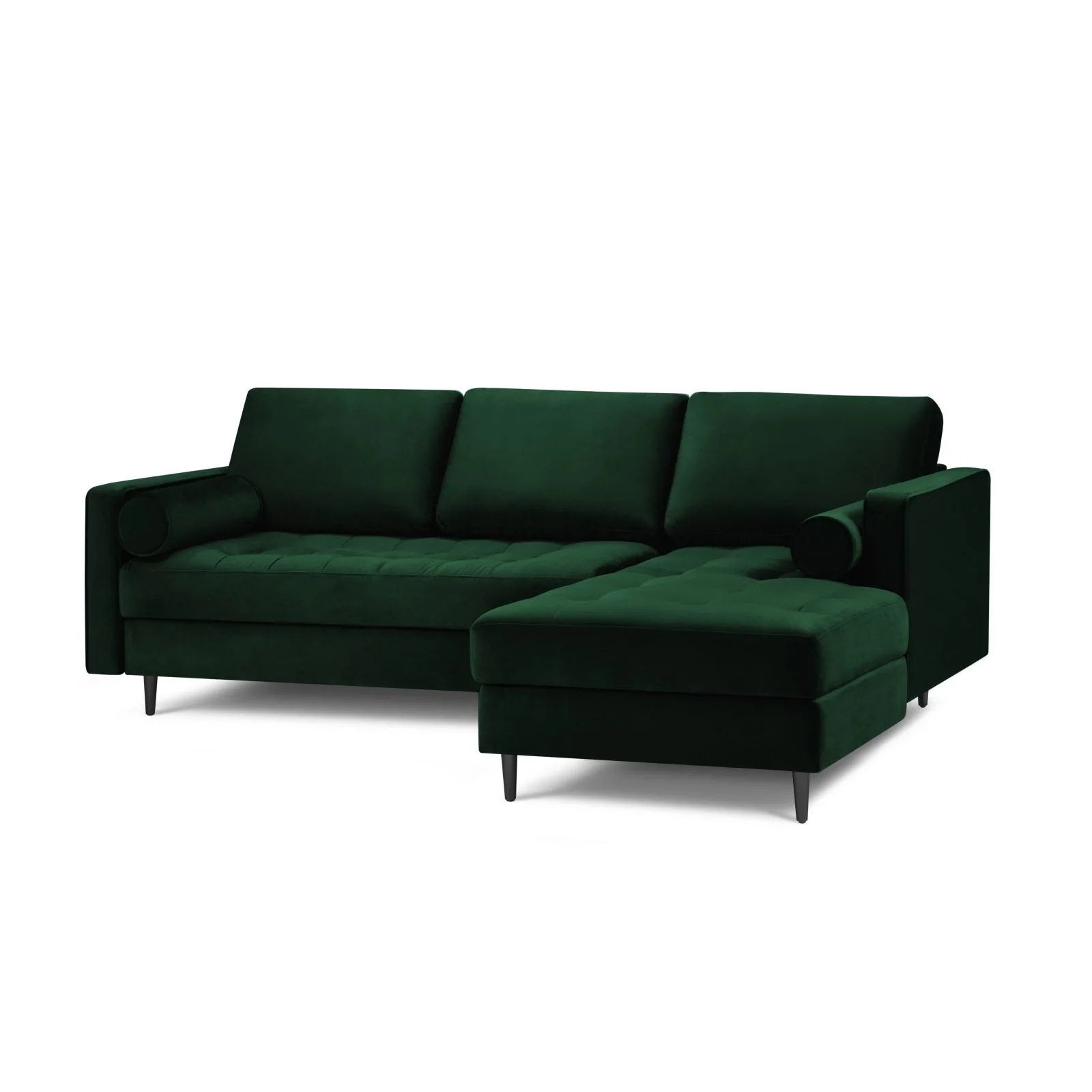 Aspen 4-Sitzer Ecksofa, Rechte Seite, aus Samt oder Strukturstoff, 236x170x90 cm - Image 75