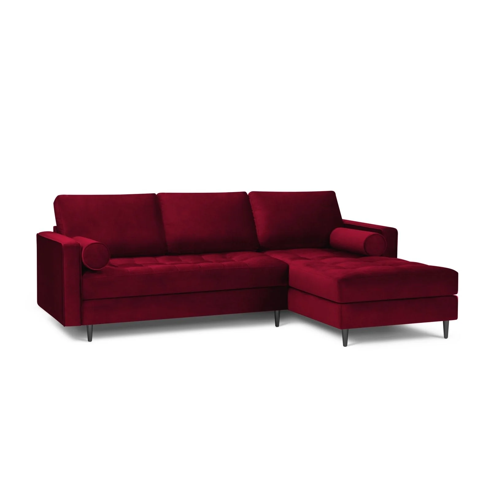 Aspen 4-Sitzer Ecksofa, Rechte Seite, aus Samt oder Strukturstoff, 236x170x90 cm - Image 79