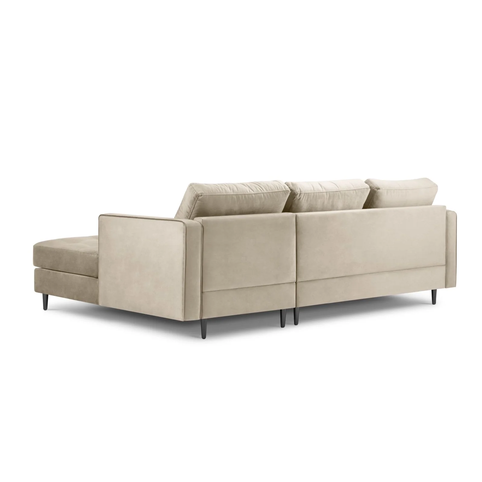 Aspen 4-Sitzer Ecksofa, Rechte Seite, aus Samt oder Strukturstoff, 236x170x90 cm - Image 89