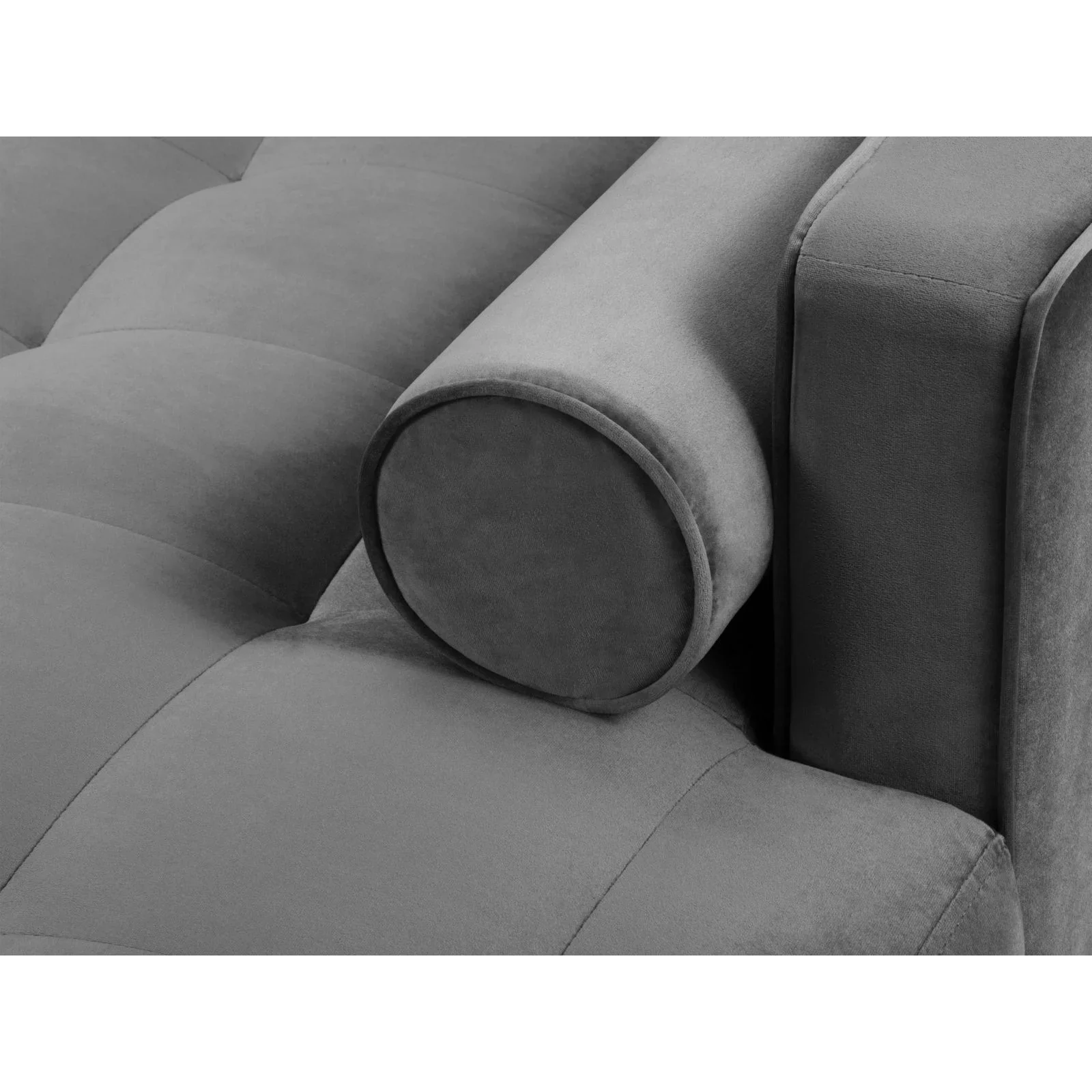 Aspen 4-Sitzer Ecksofa, Rechte Seite, aus Samt oder Strukturstoff, 236x170x90 cm - Image 94