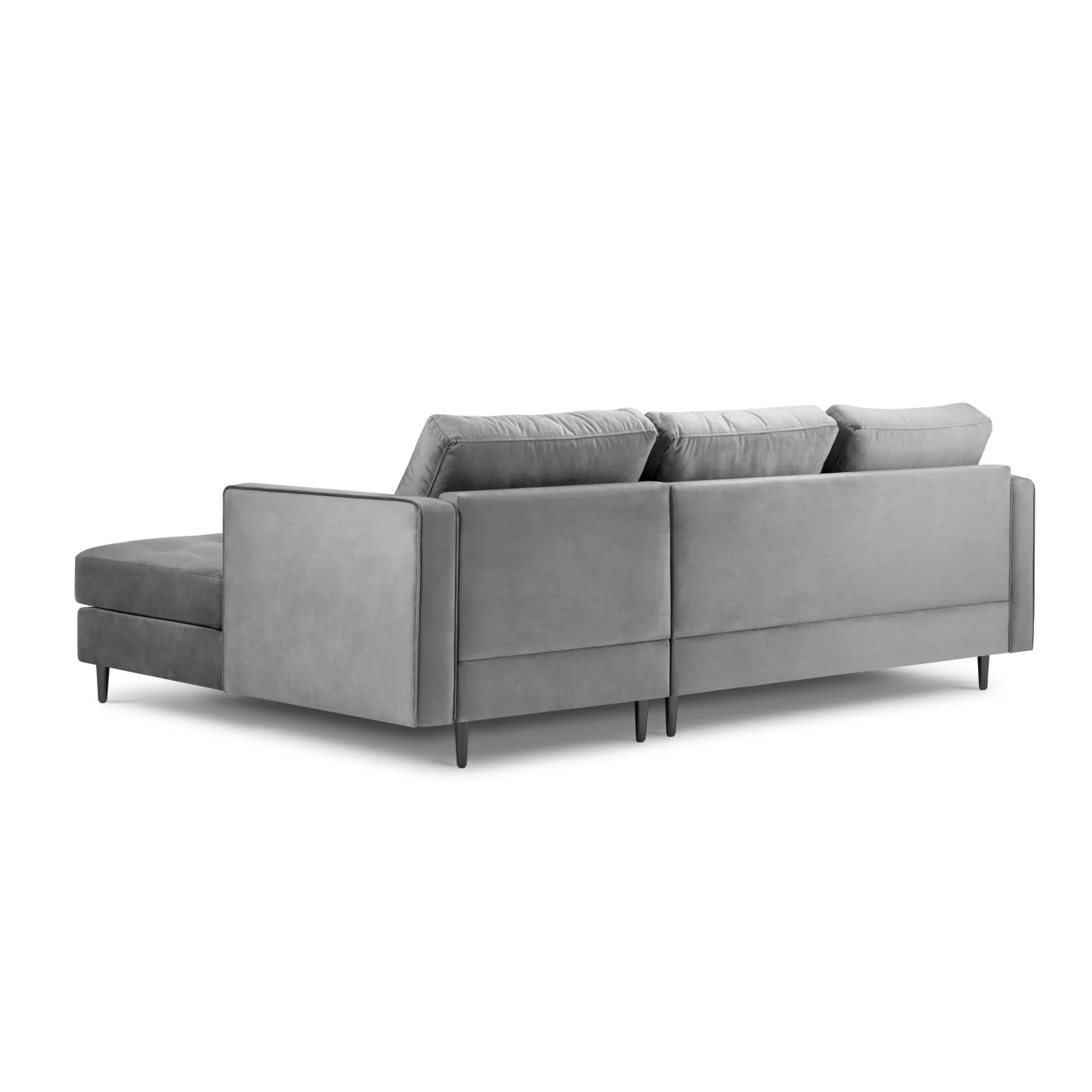 Aspen 4-Sitzer Ecksofa, Rechte Seite, aus Samt oder Strukturstoff, 236x170x90 cm - Image 95