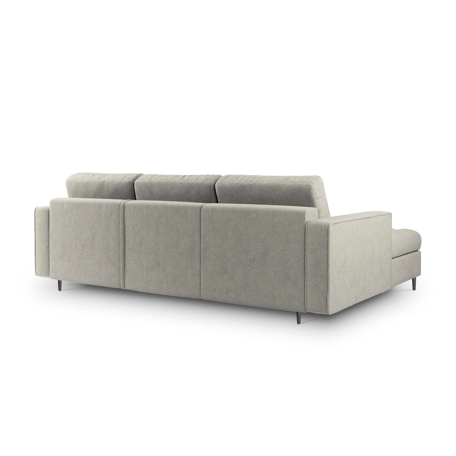 Aspen 5-Sitzer Ecksofa mit Schlaffunktion und Stauraum, Linke Seite, aus Samt oder Strukturstoff, 240x175x96 cm - Image 137