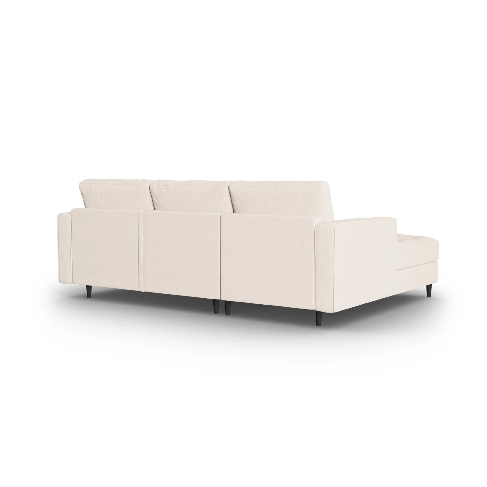 Aspen 5-Sitzer Ecksofa mit Schlaffunktion und Stauraum, Linke Seite, aus Samt oder Strukturstoff, 240x175x96 cm - Image 150