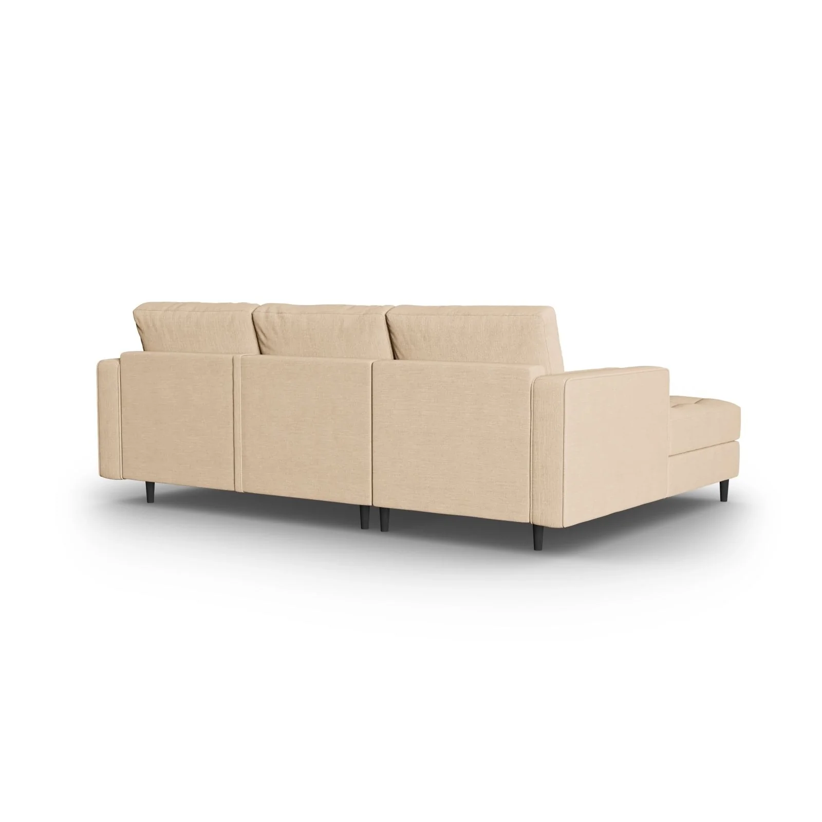 Aspen 5-Sitzer Ecksofa mit Schlaffunktion und Stauraum, Linke Seite, aus Samt oder Strukturstoff, 240x175x96 cm - Image 158