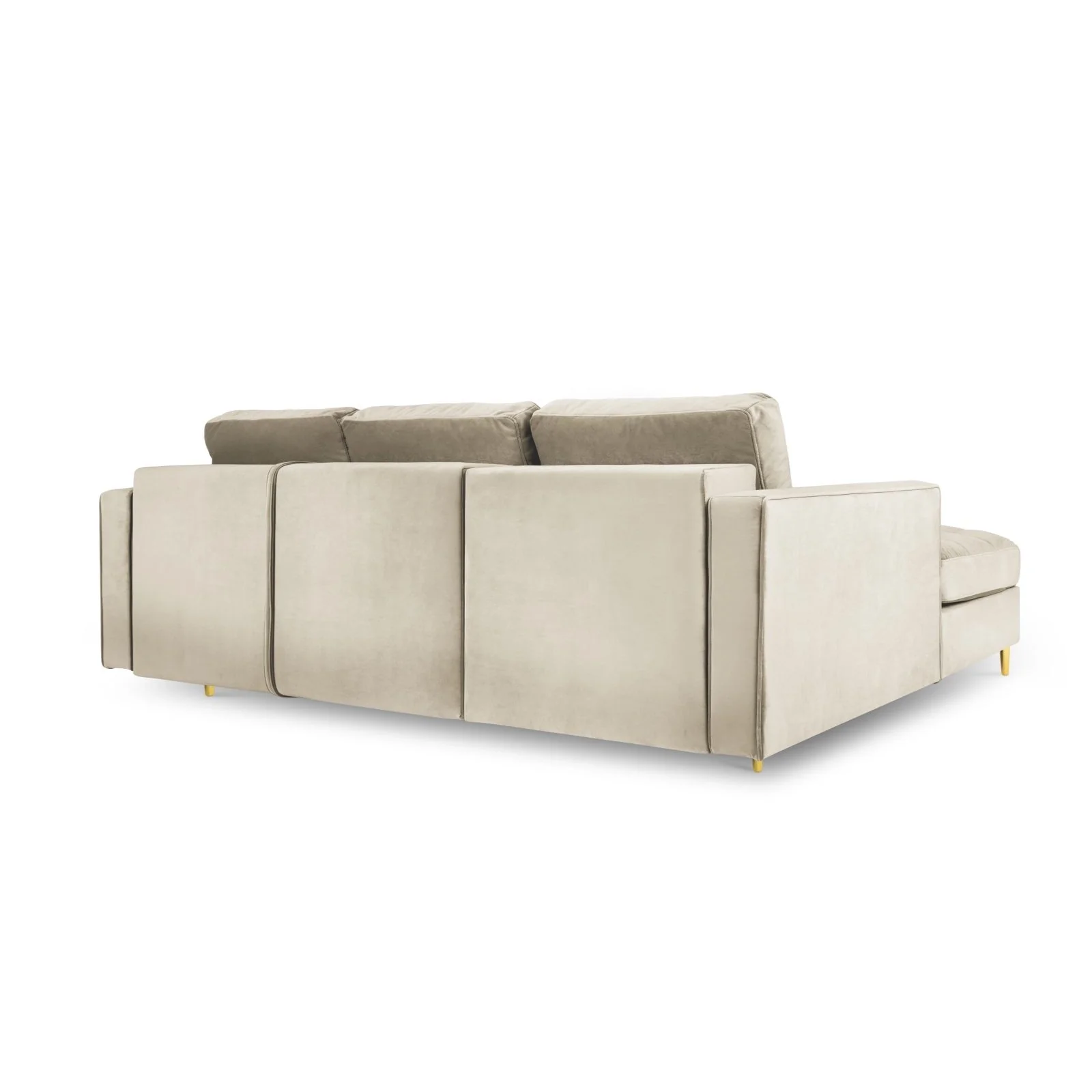 Aspen 5-Sitzer Ecksofa mit Schlaffunktion und Stauraum, Linke Seite, aus Samt oder Strukturstoff, 240x175x96 cm - Image 22