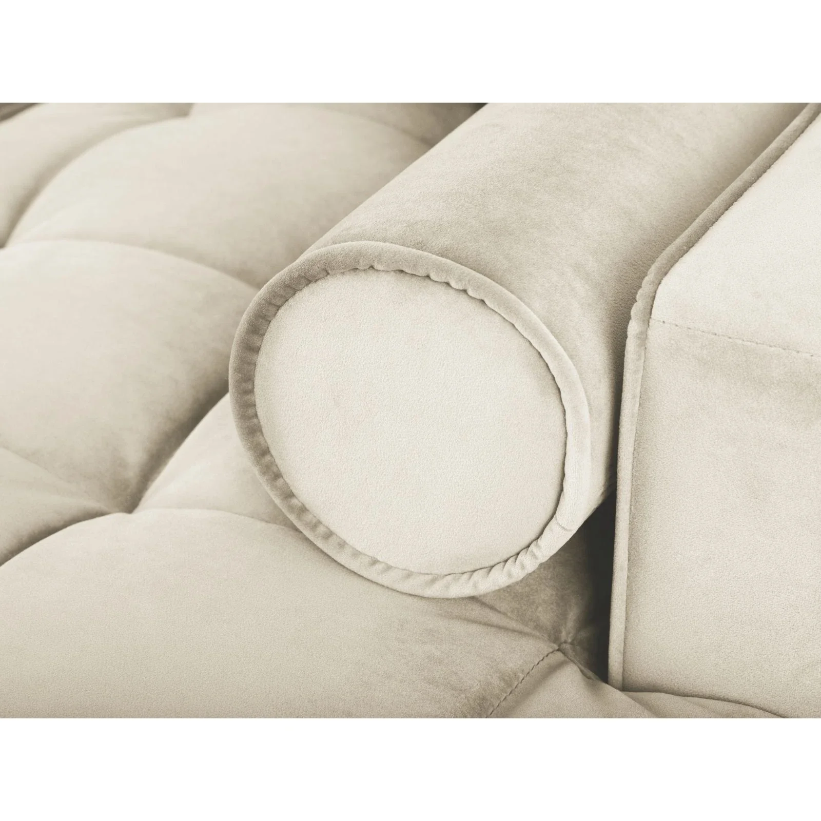 Aspen 5-Sitzer Ecksofa mit Schlaffunktion und Stauraum, Linke Seite, aus Samt oder Strukturstoff, 240x175x96 cm - Image 24