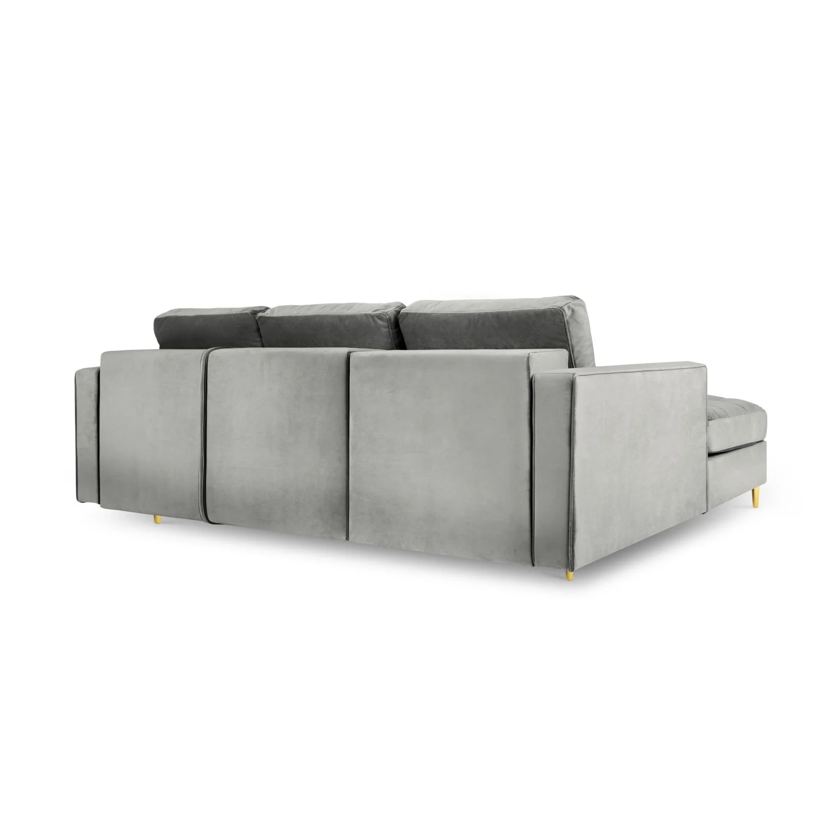 Aspen 5-Sitzer Ecksofa mit Schlaffunktion und Stauraum, Linke Seite, aus Samt oder Strukturstoff, 240x175x96 cm - Image 28
