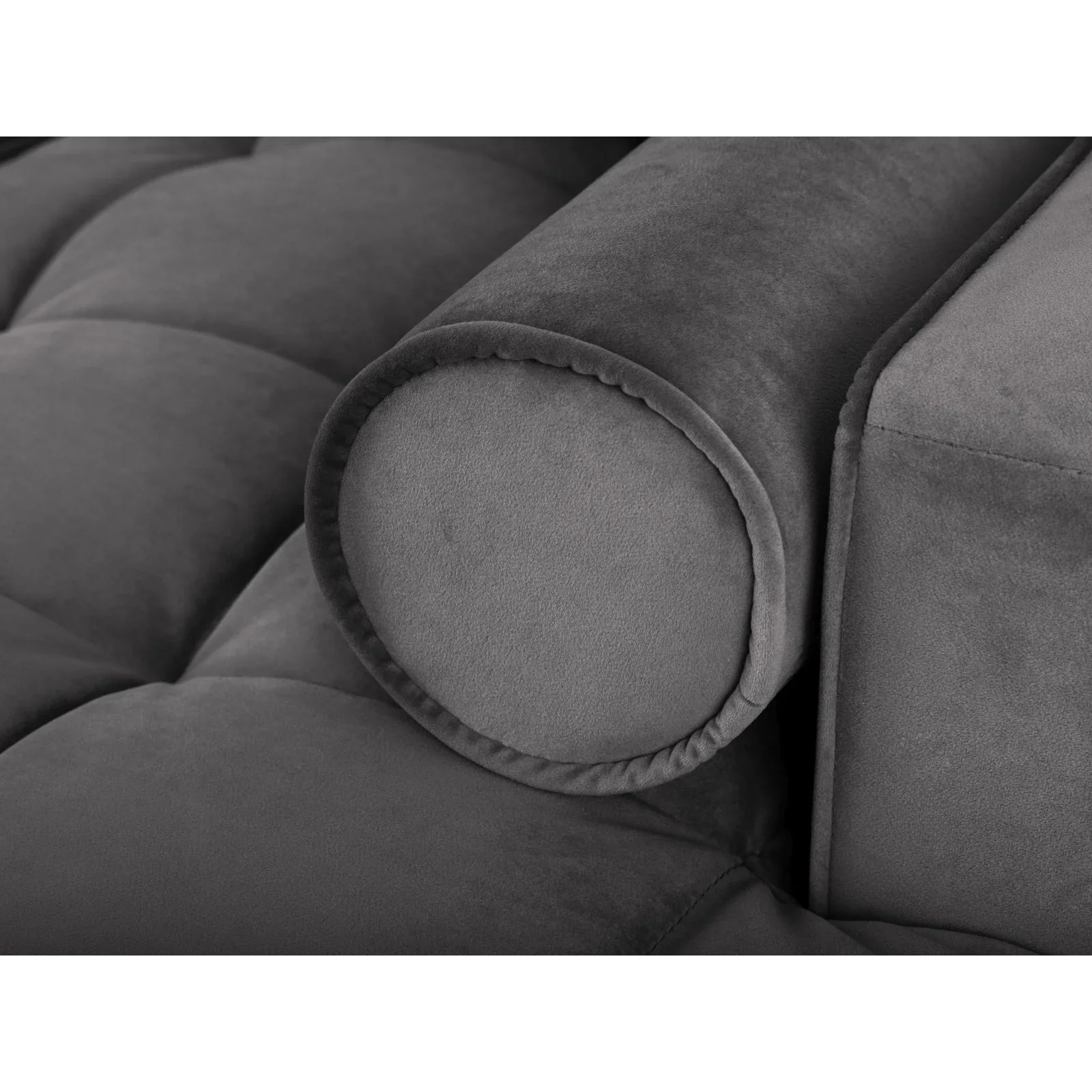 Aspen 5-Sitzer Ecksofa mit Schlaffunktion und Stauraum, Linke Seite, aus Samt oder Strukturstoff, 240x175x96 cm - Image 36