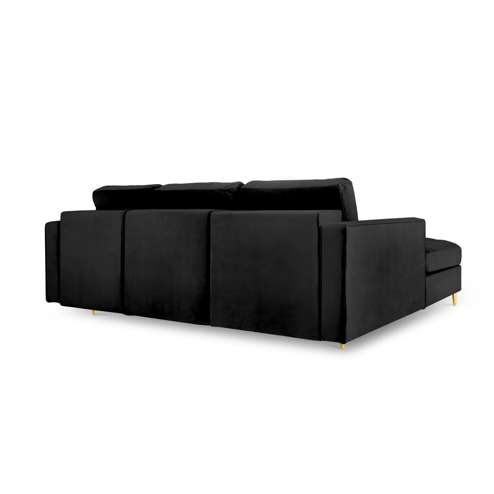Aspen 5-Sitzer Ecksofa mit Schlaffunktion und Stauraum, Linke Seite, aus Samt oder Strukturstoff, 240x175x96 cm - Image 46