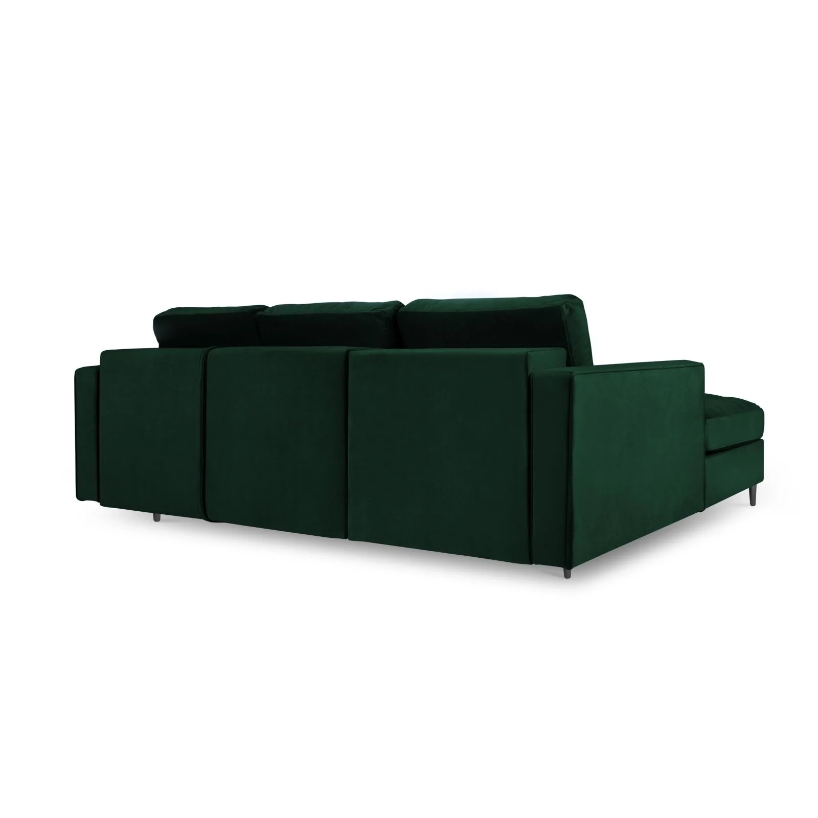 Aspen 5-Sitzer Ecksofa mit Schlaffunktion und Stauraum, Linke Seite, aus Samt oder Strukturstoff, 240x175x96 cm - Image 58