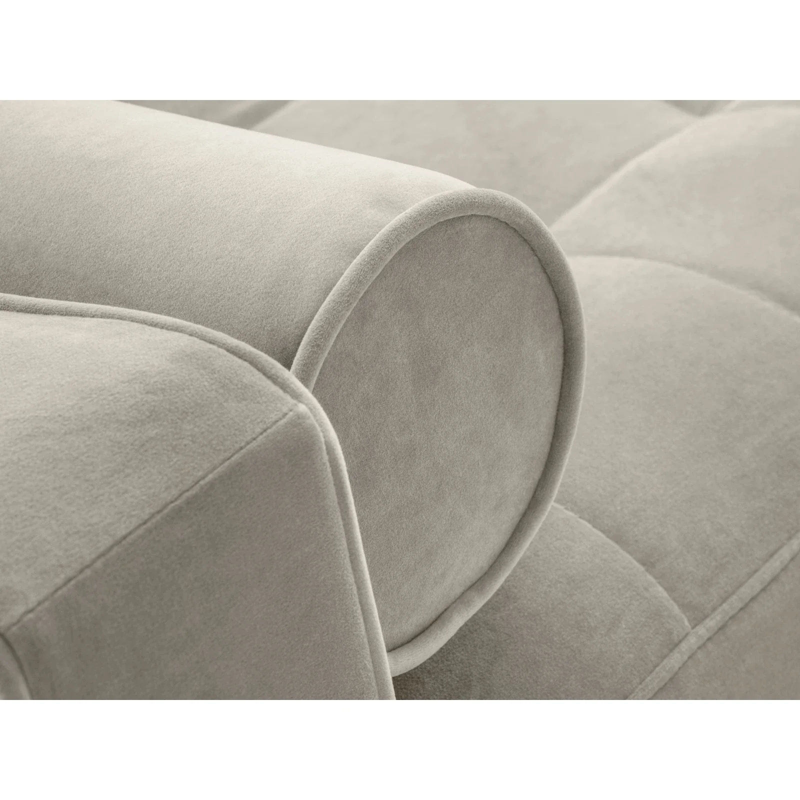 Aspen 5-Sitzer Ecksofa mit Schlaffunktion und Stauraum, Linke Seite, aus Samt oder Strukturstoff, 240x175x96 cm - Image 72