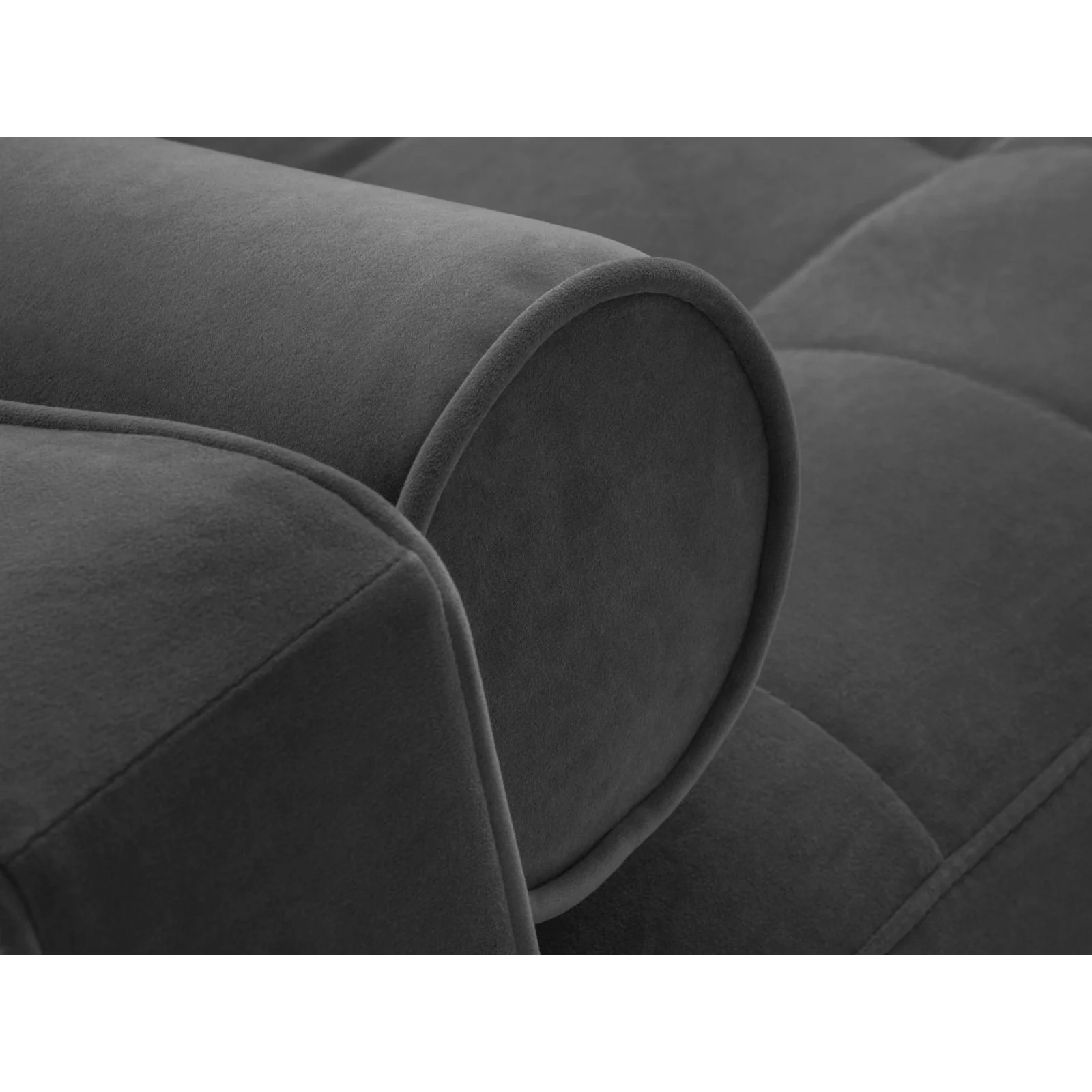 Aspen 5-Sitzer Ecksofa mit Schlaffunktion und Stauraum, Linke Seite, aus Samt oder Strukturstoff, 240x175x96 cm - Image 84