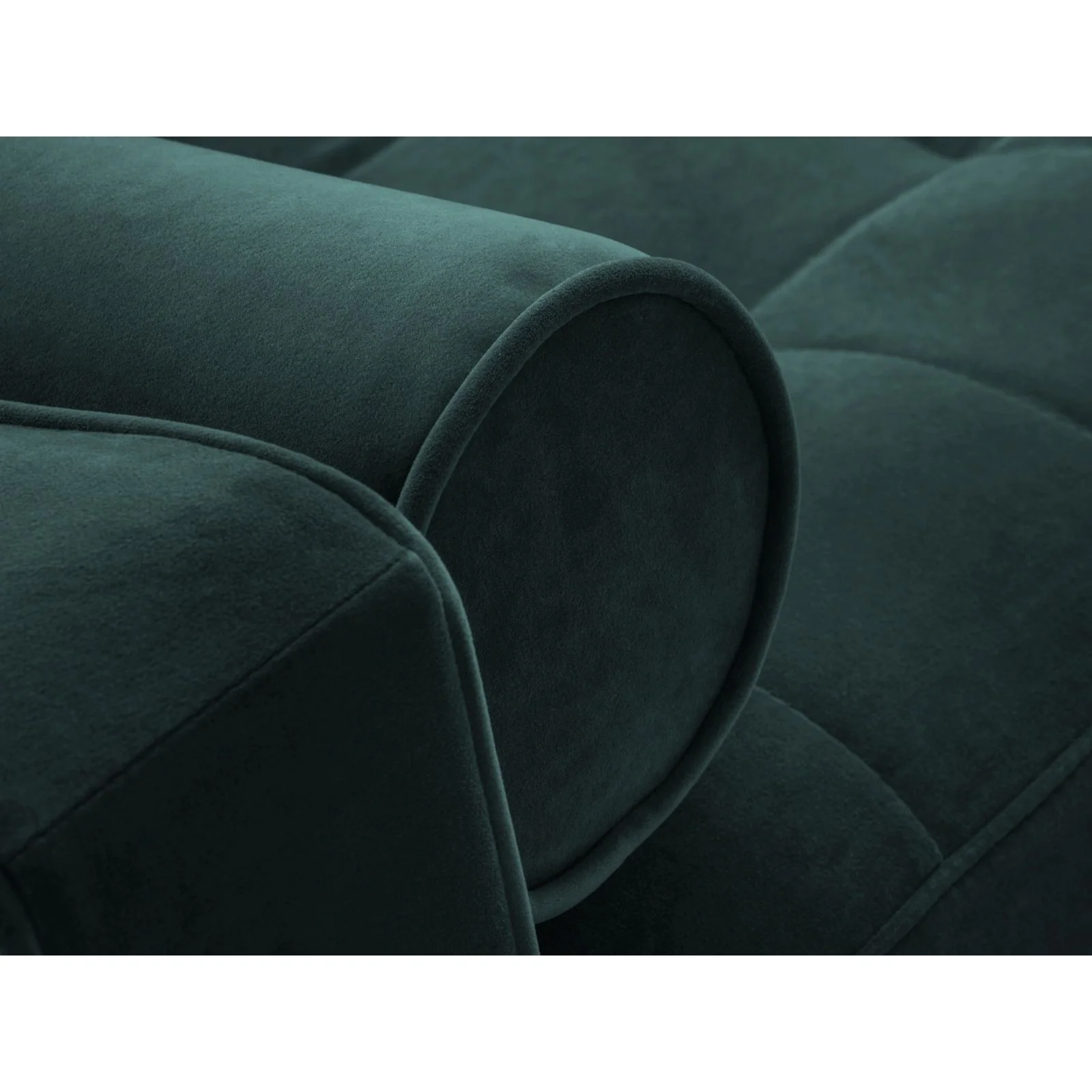 Aspen 5-Sitzer Ecksofa mit Schlaffunktion und Stauraum, Linke Seite, aus Samt oder Strukturstoff, 240x175x96 cm - Image 90