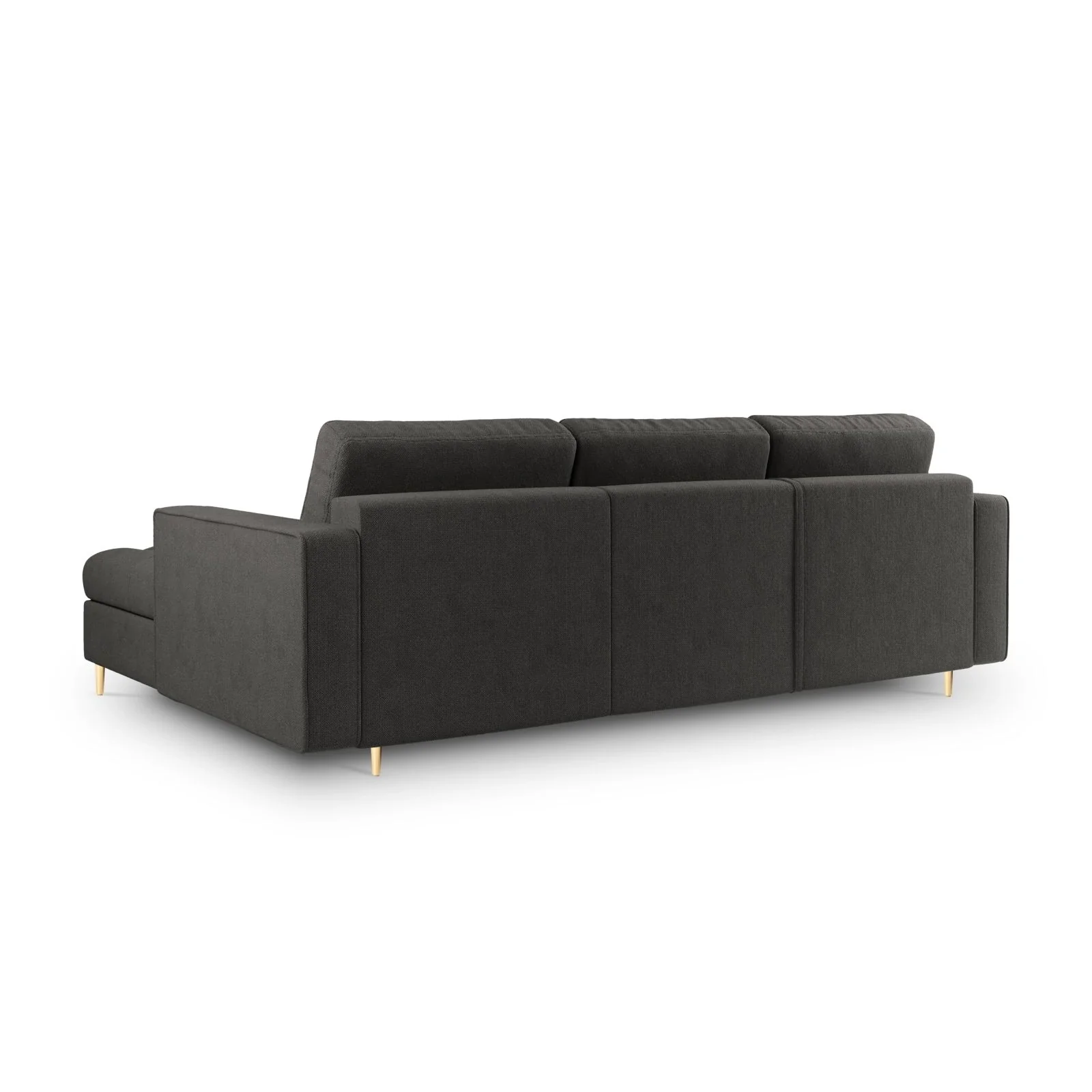 Aspen 5-Sitzer Ecksofa mit Schlaffunktion und Stauraum, Rechte Seite, aus Samt oder Strukturstoff, 240x175x96 cm - Image 119