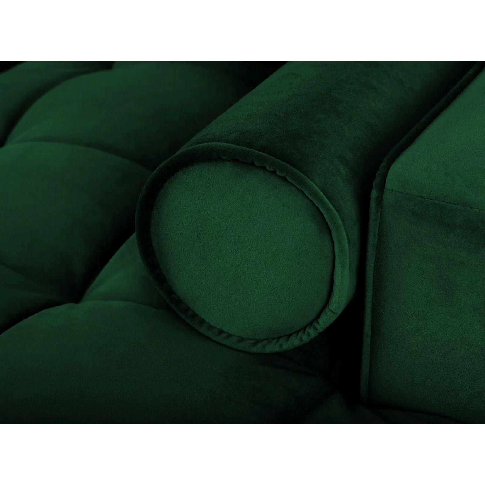 Aspen 5-Sitzer Ecksofa mit Schlaffunktion und Stauraum, Rechte Seite, aus Samt oder Strukturstoff, 240x175x96 cm - Image 12